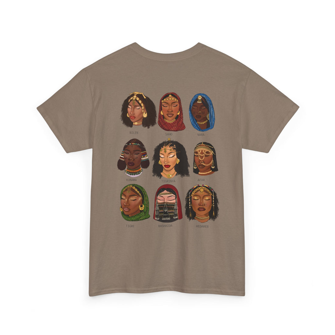 Eritrea Tribes - Unisex Heavy Cotton Tee