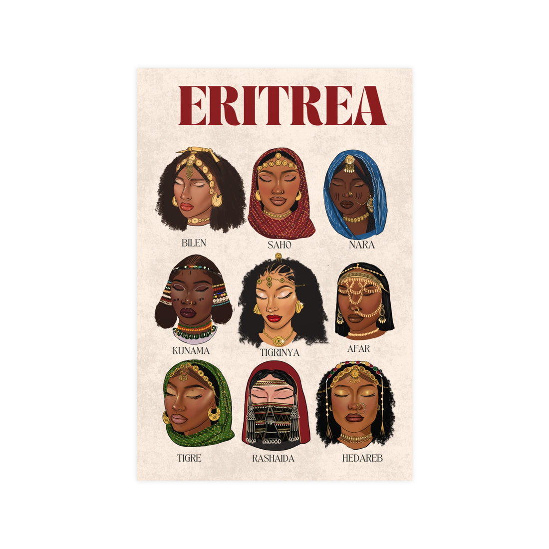 Vertical and Horizontal Matte Posters