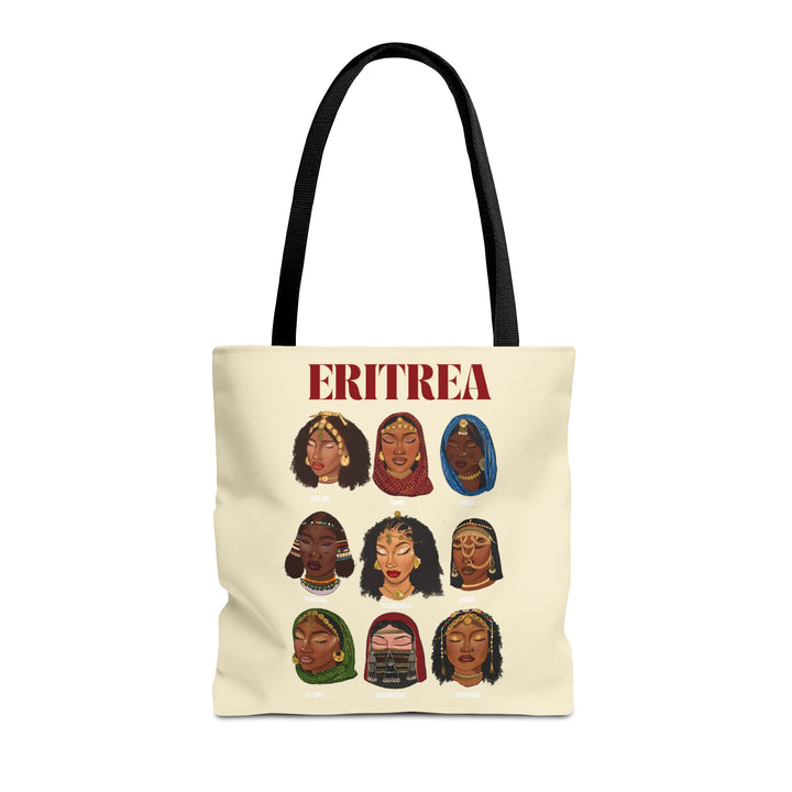 Eritrea Tribes Tote Bag - Cream