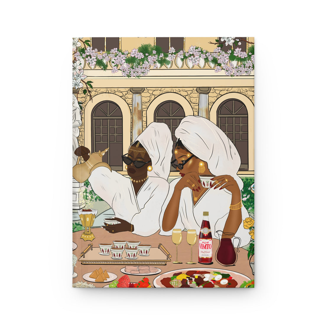 A Rich, Royal, Regal Dinner - Hardcover Journal Matte