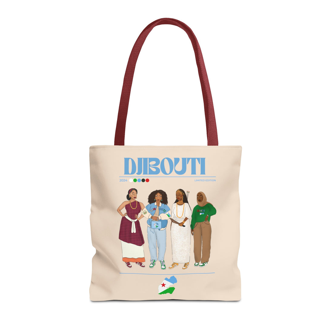 Djibouti x Streetwear Tote Bag