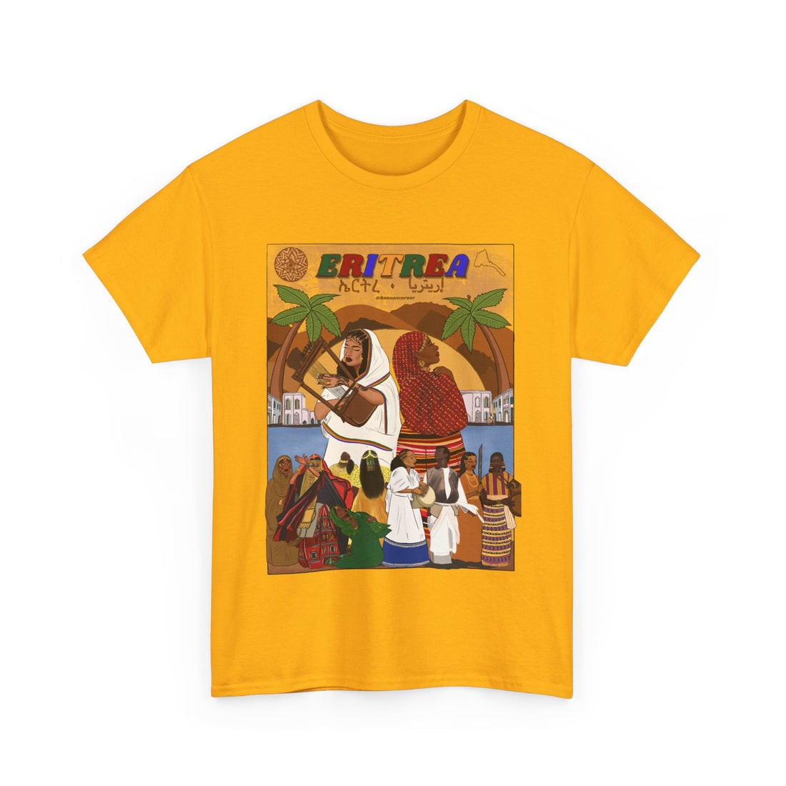Eritrea Independence Day - Unisex Heavy Cotton Tee