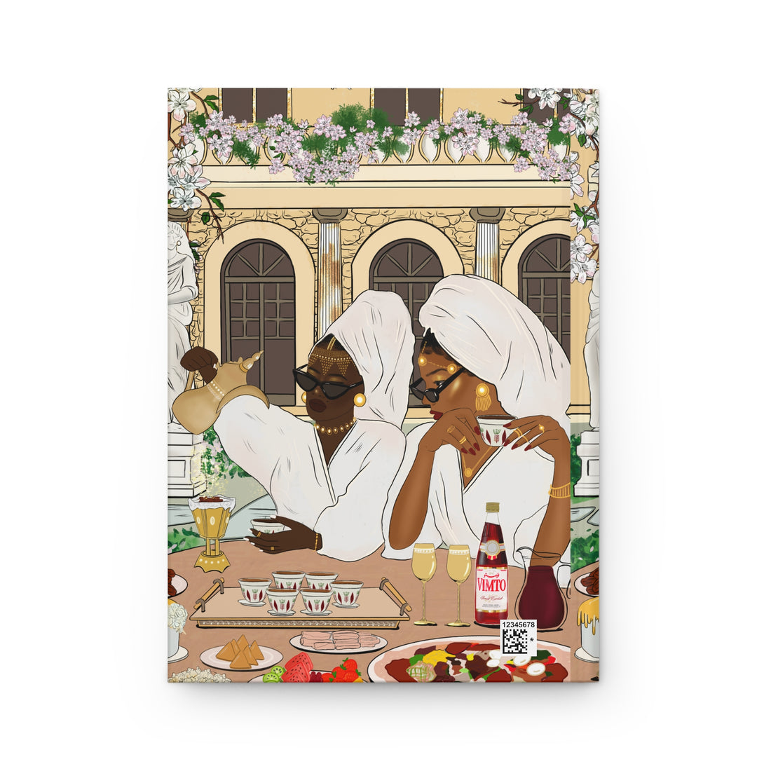A Rich, Royal, Regal Dinner - Hardcover Journal Matte