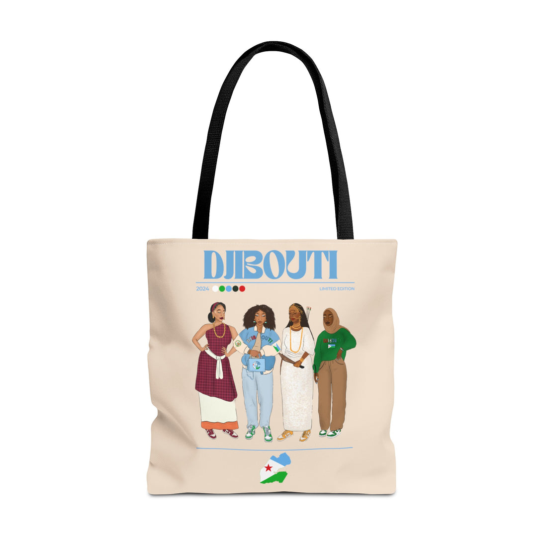 Djibouti x Streetwear Tote Bag