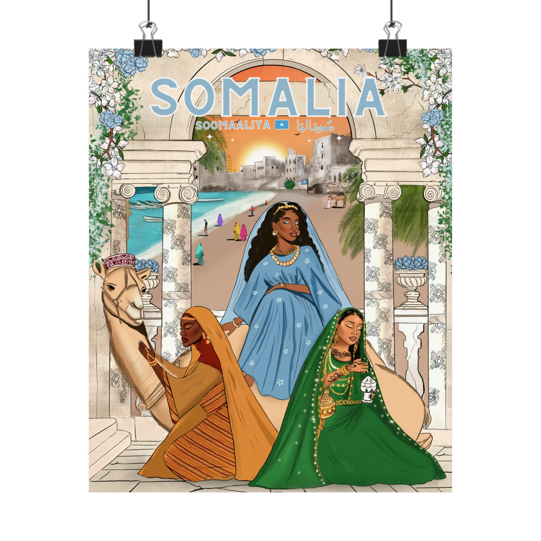 Princesses of Somalia - Matte Vertical Posters