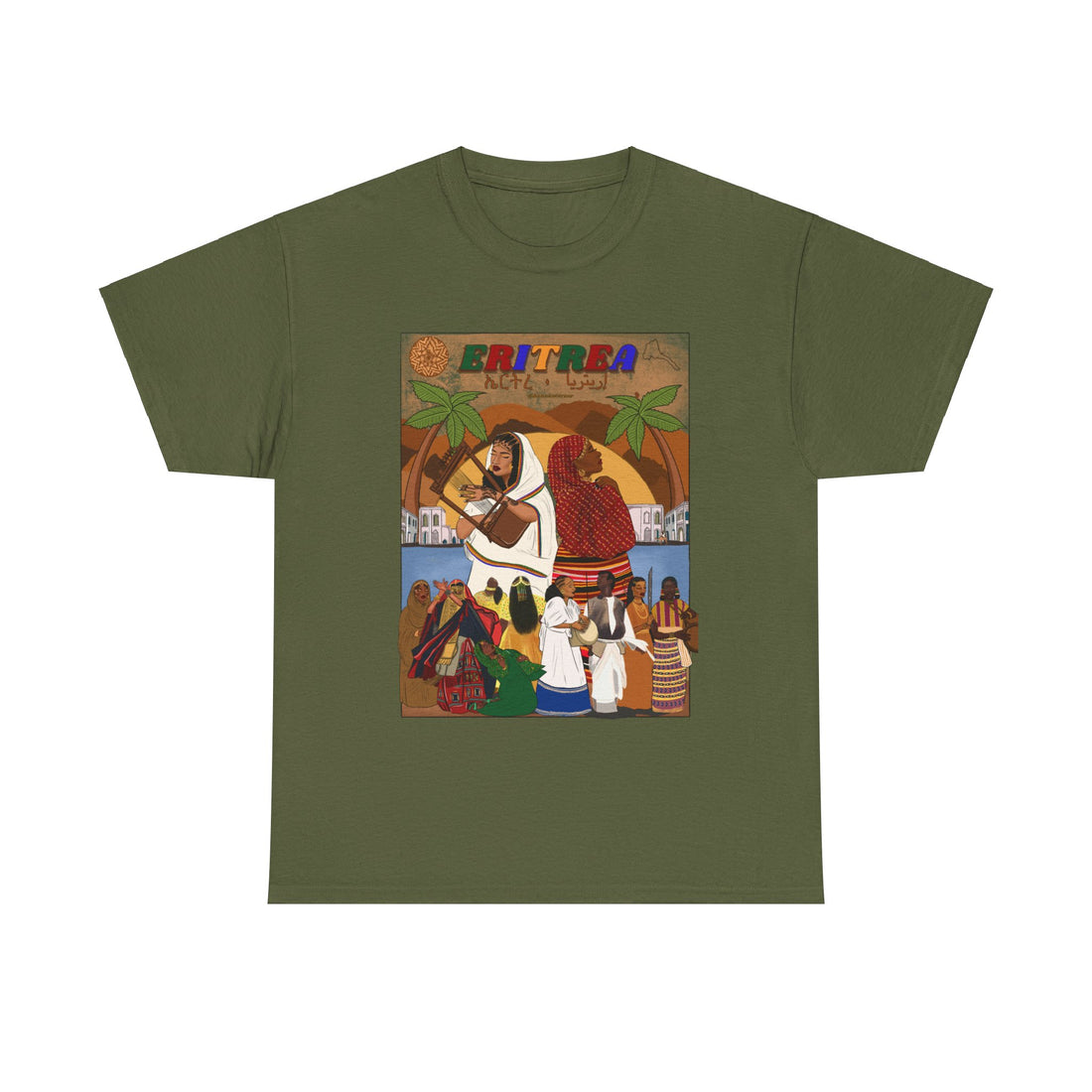 Eritrea Independence Day - Unisex Heavy Cotton Tee