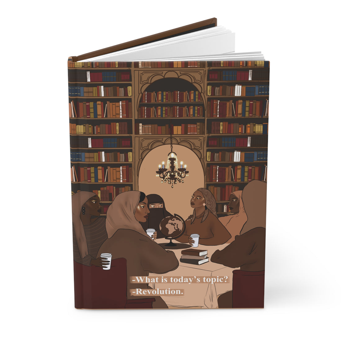 What is today's topic? Revolution - Hardcover Journal Matte