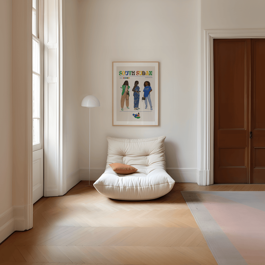 South Sudan x Streetwear - Matte Vertical Posters