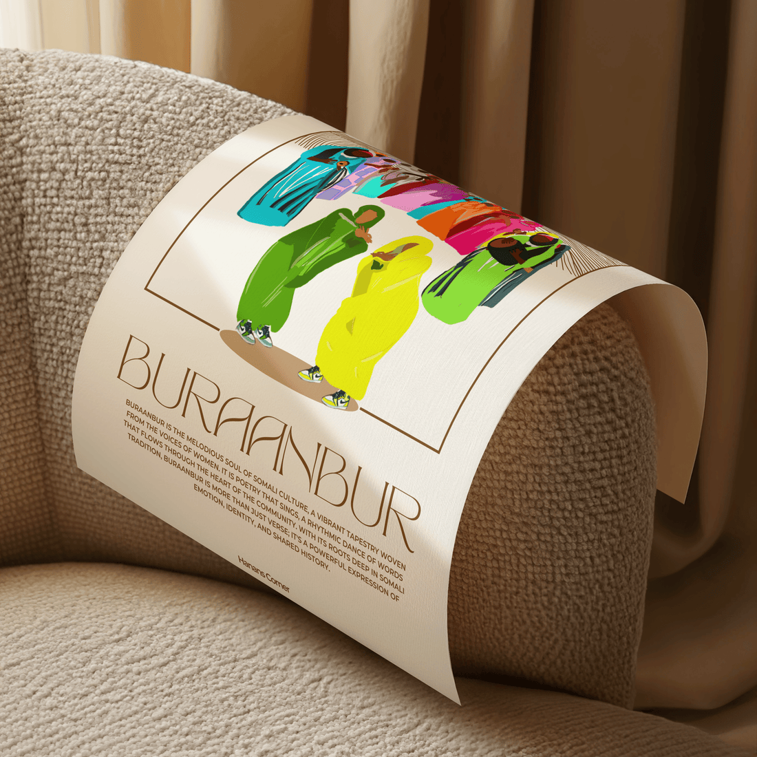 Buraanbur - Matte Vertical Posters