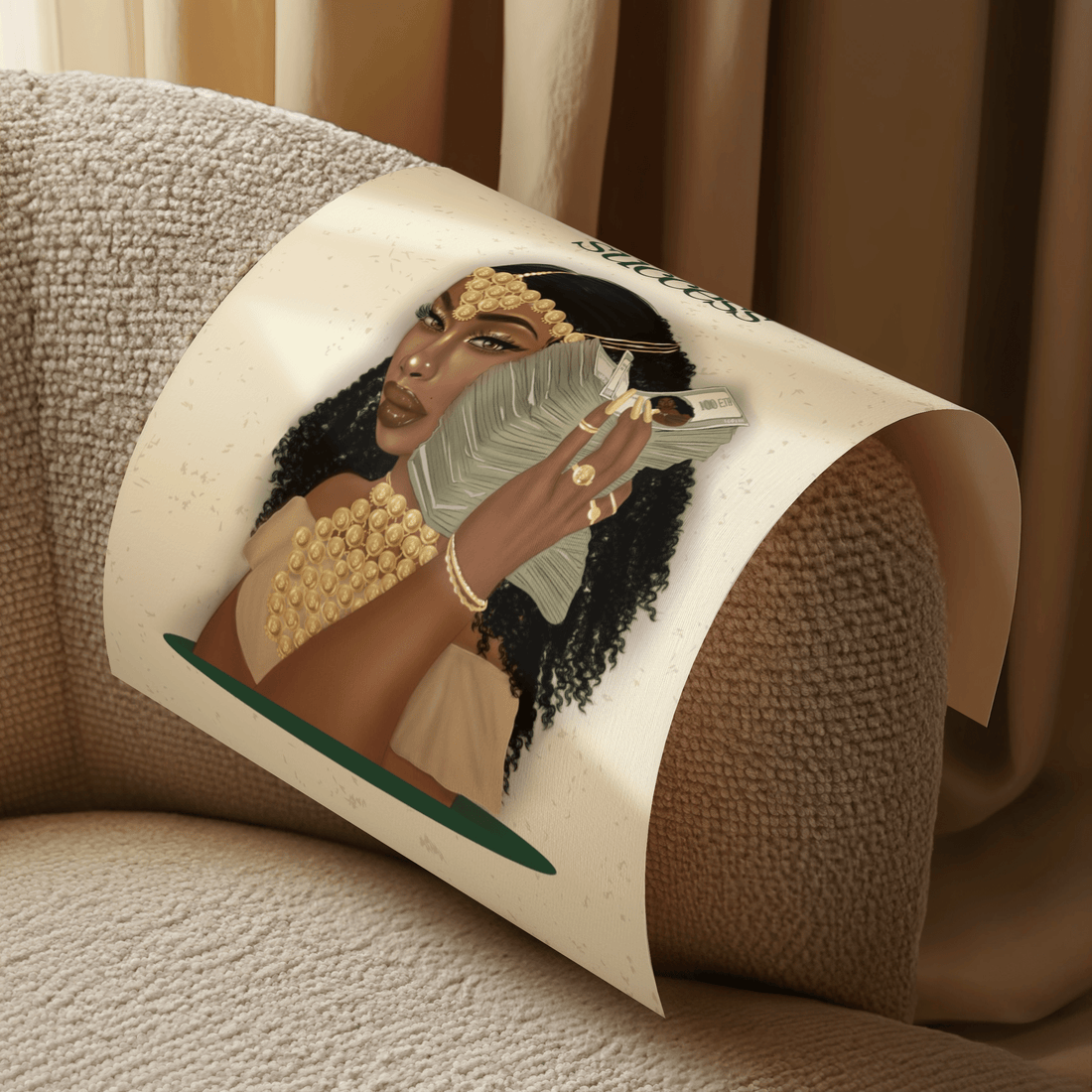 I am Worthy of Success - Matte Vertical Posters