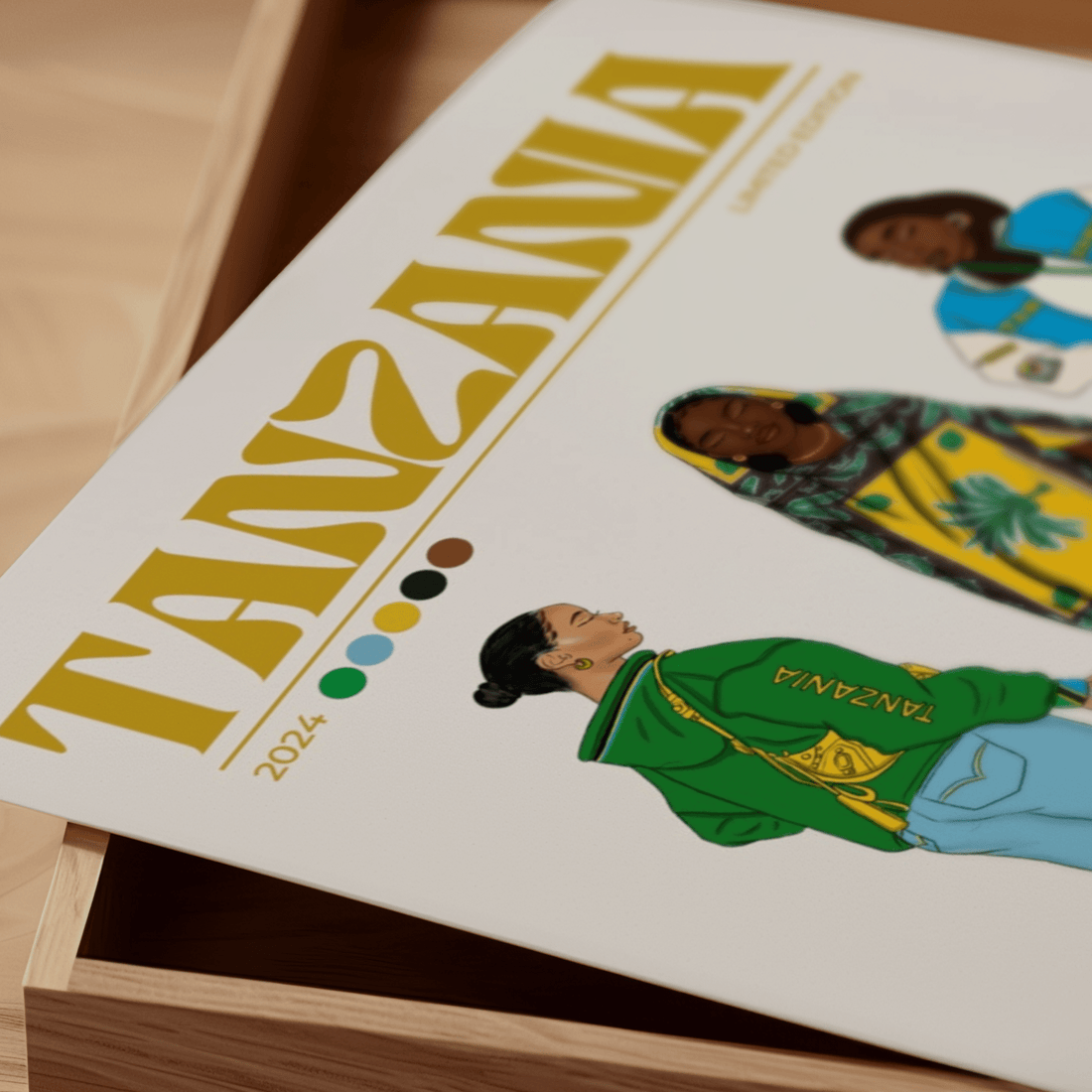 Tanzania x Streetwear - Matte Vertical Posters