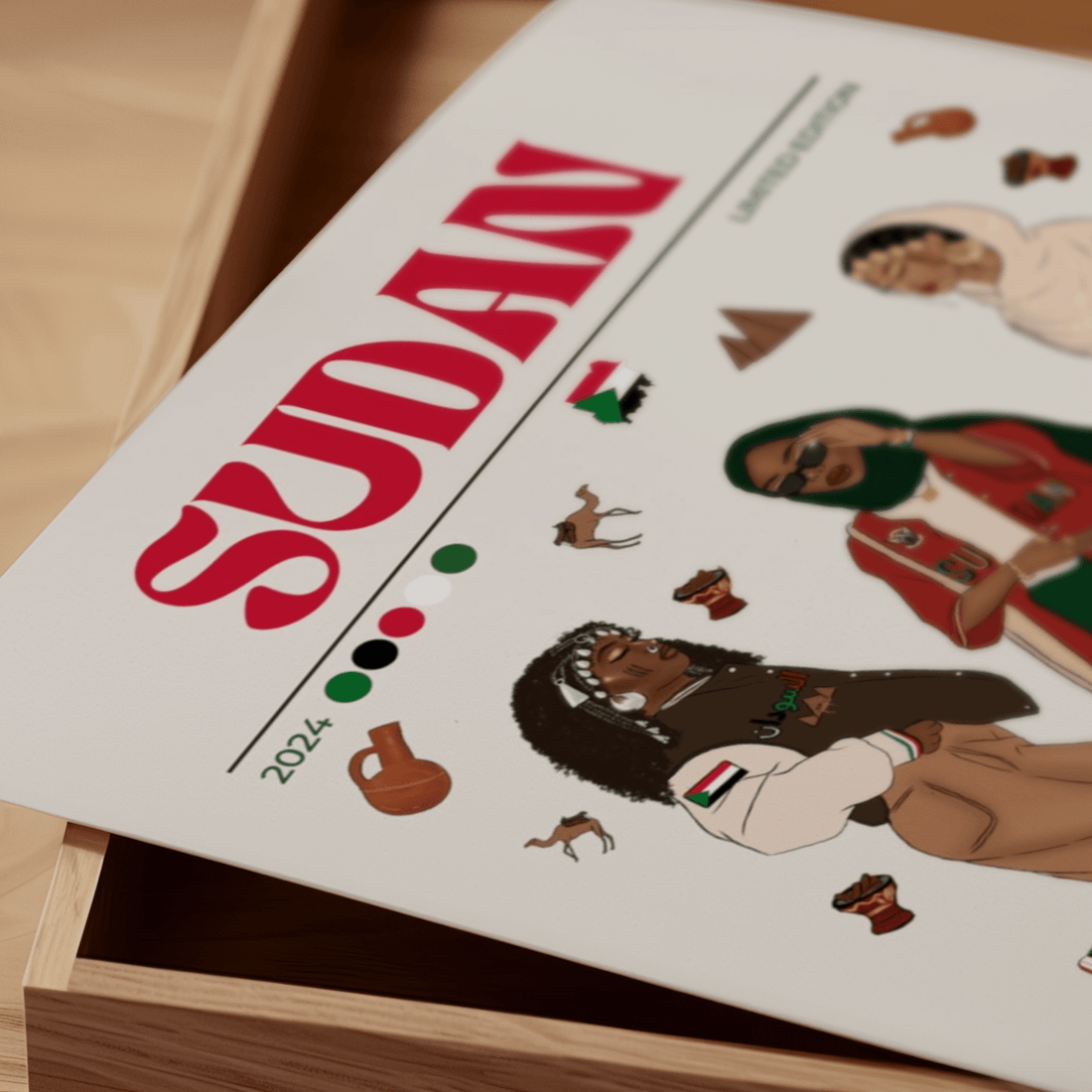 Sudan x Streetwear - Matte Vertical Posters