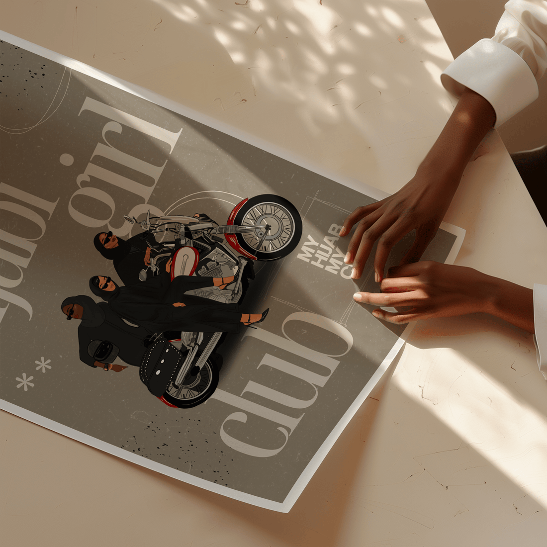 Hijabi Girl Club Vol.1 - Matte Vertical Posters