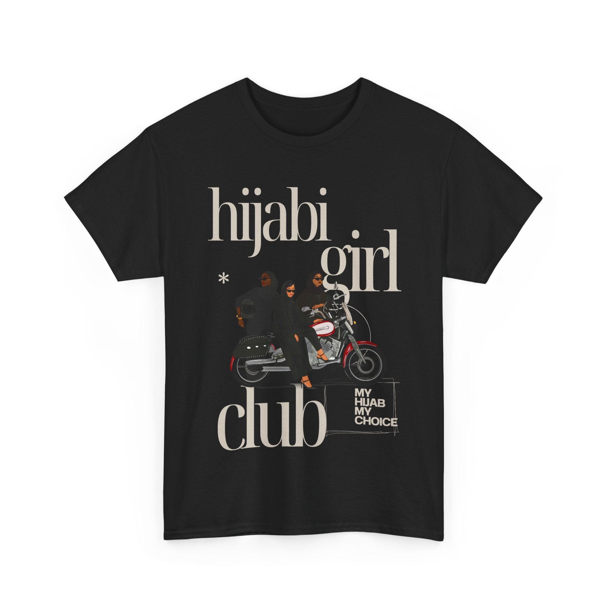 Hijabi Girl Club Vol.1 - Unisex Heavy Cotton Tee