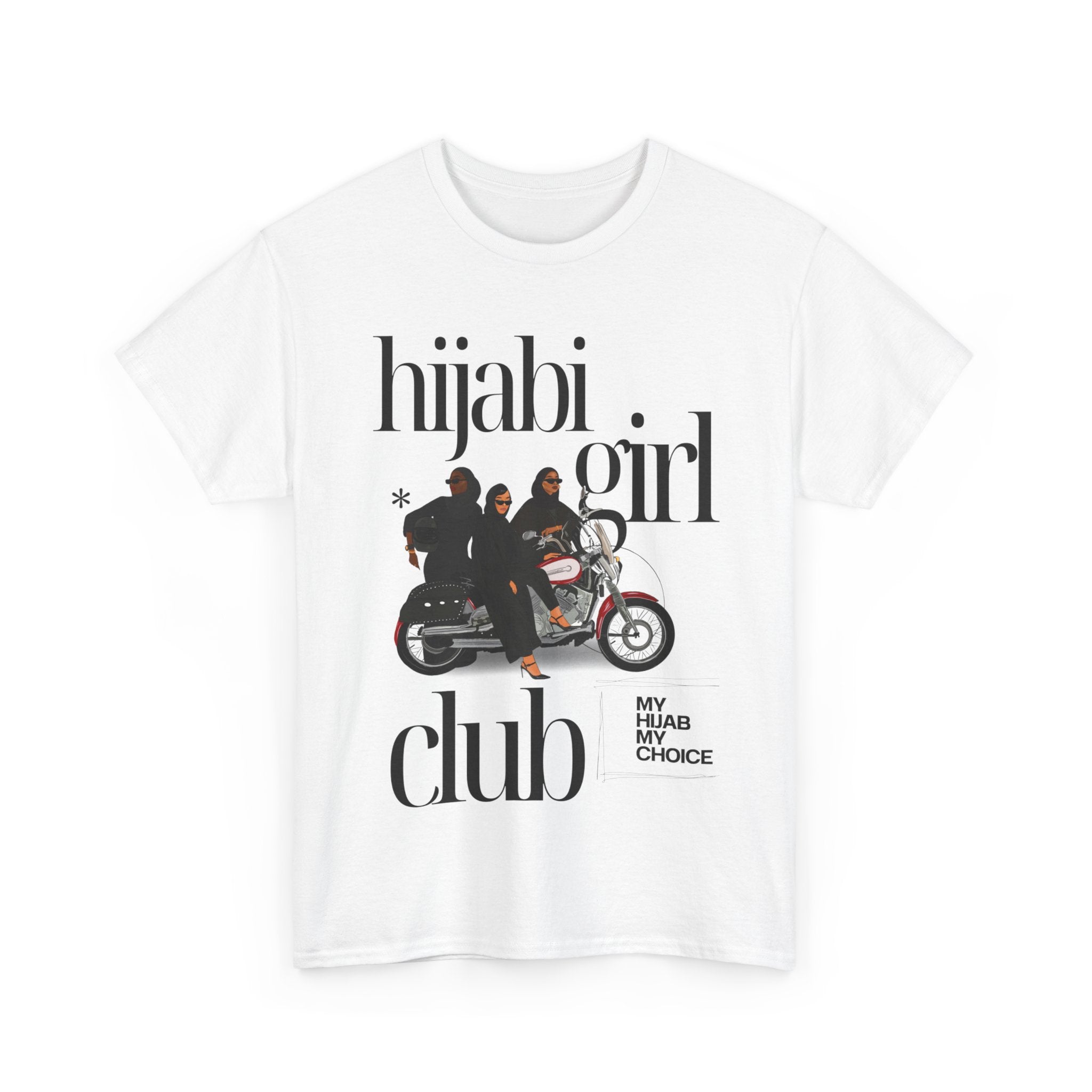 Hijabi Girl Club Vol.1 - Unisex Heavy Cotton Tee