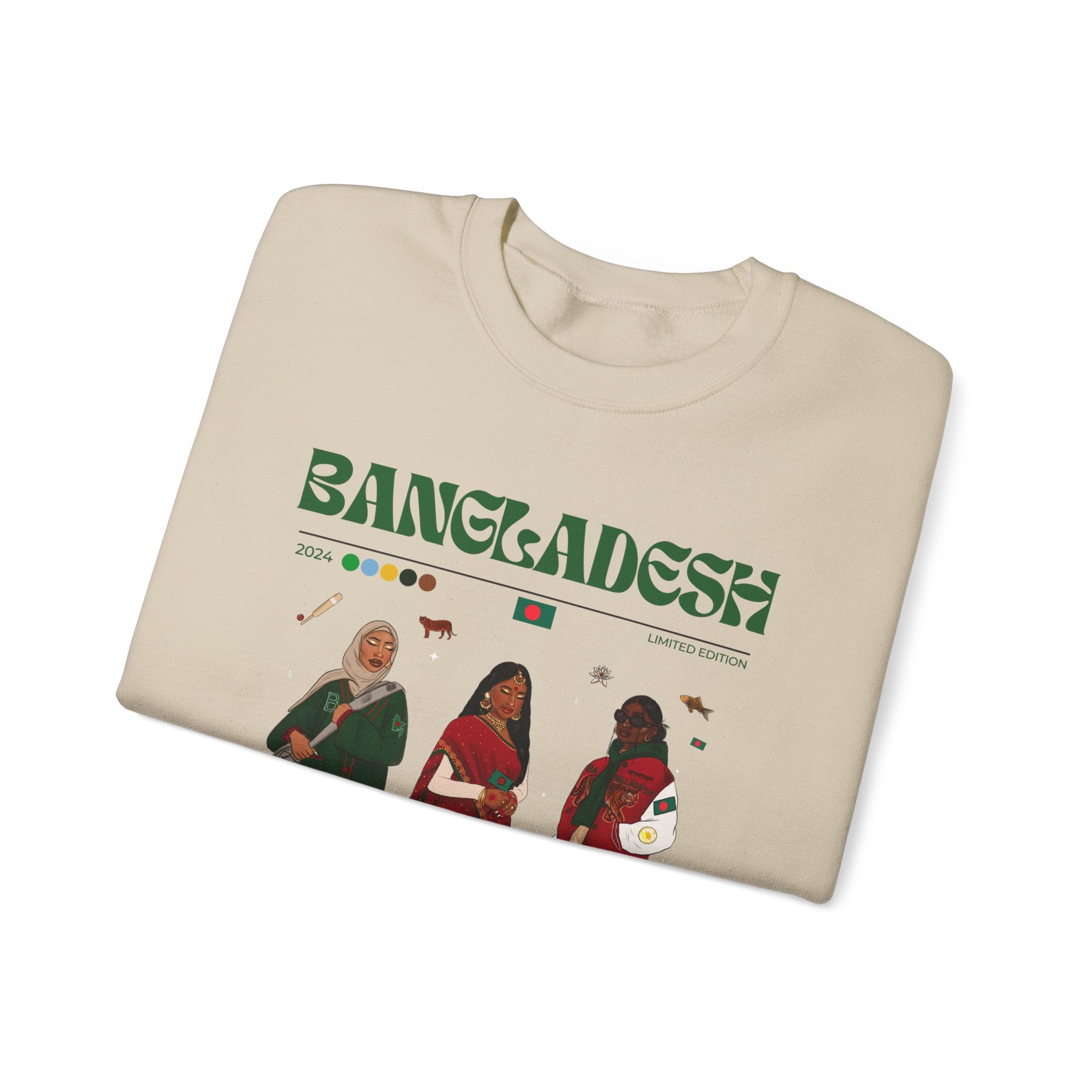 Bangladesh x Streetwear Series - Crewneck Sweatshirt