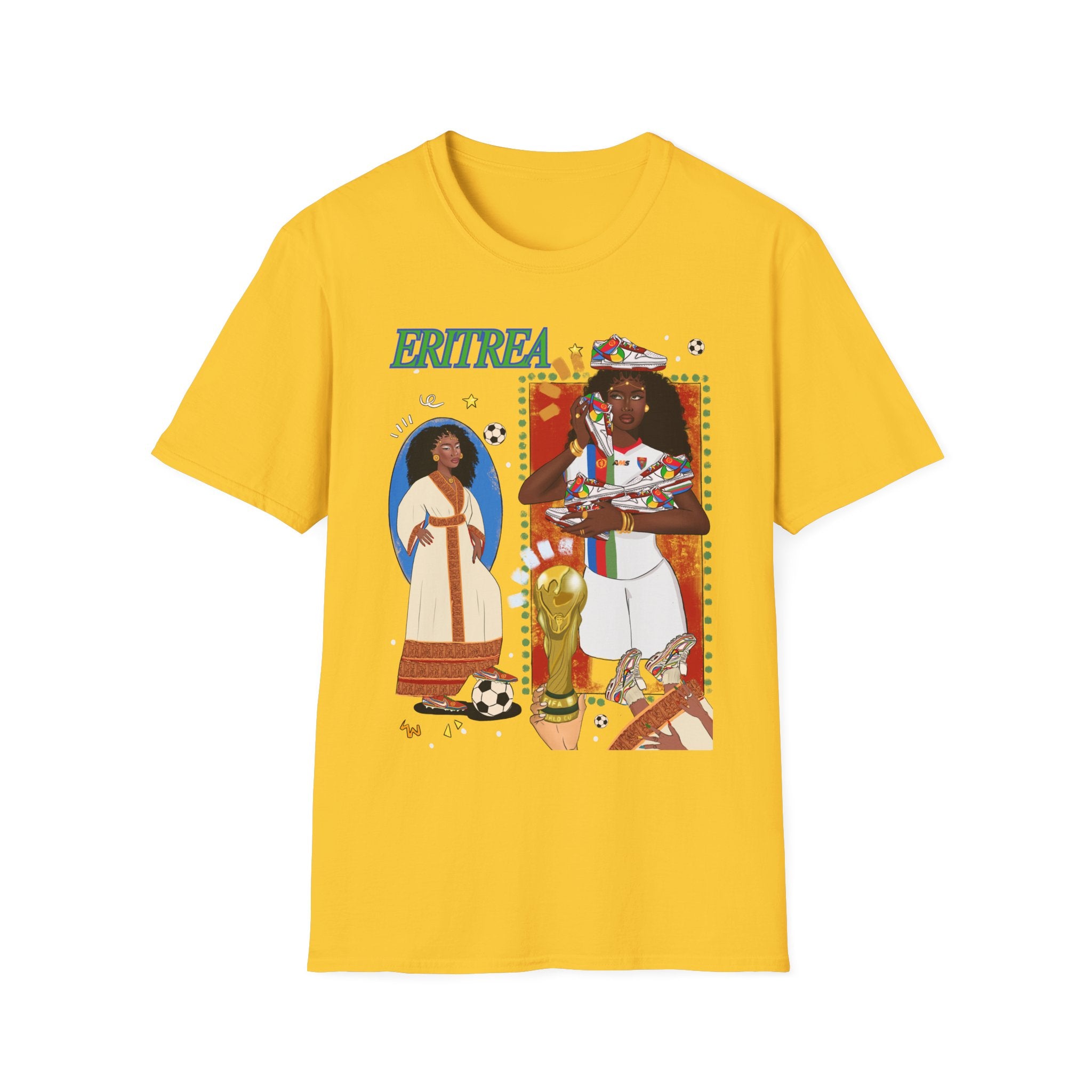 Eritrea FIFA World Cup Exclusive - Unisex Softstyle T-Shirt