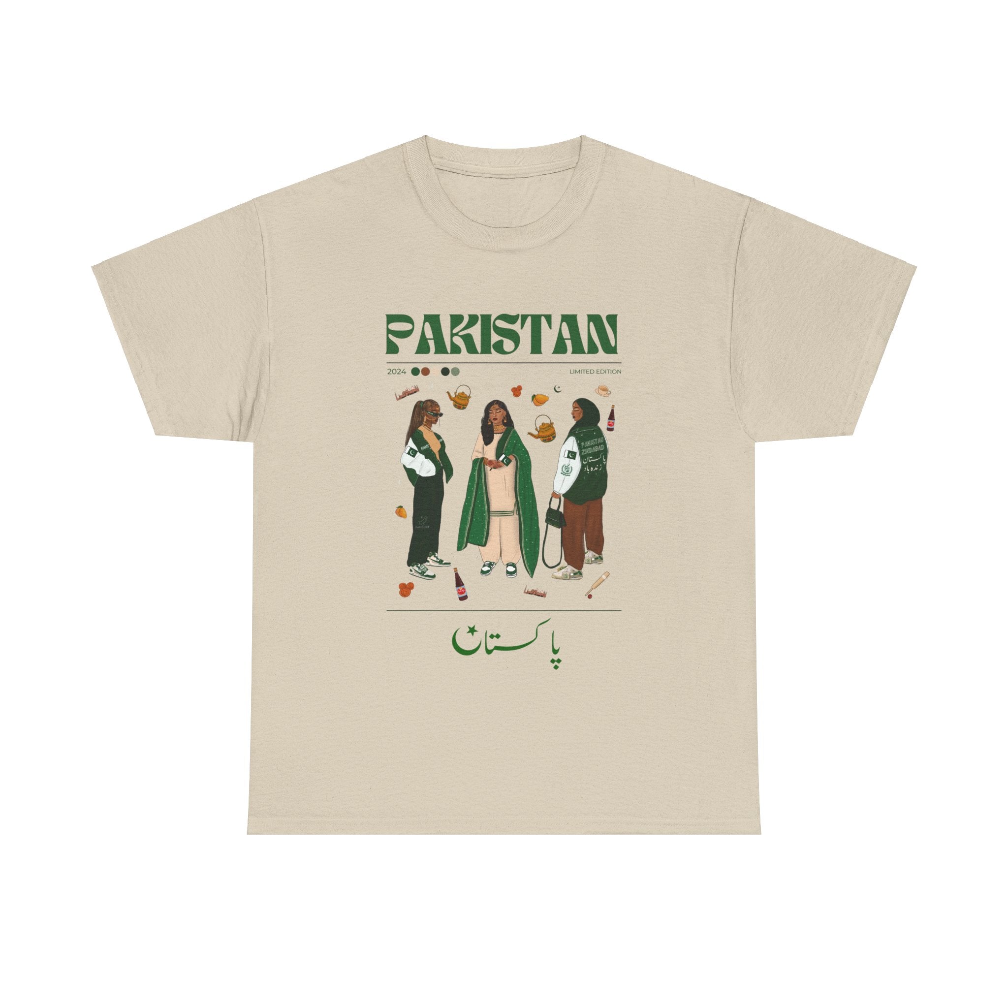 Pakistan x Streetwear Series - Unisex Heavy Cotton Tee