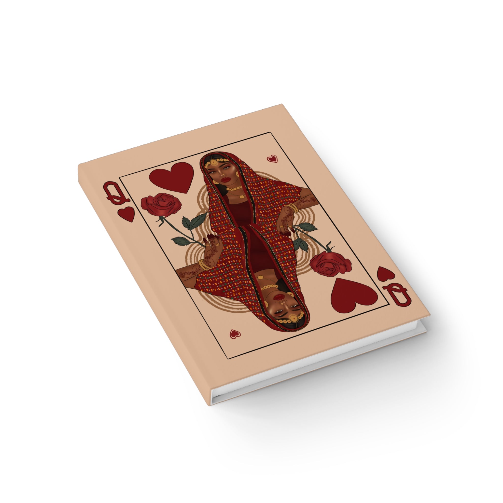 Queen of Hearts - Hard Cover Journal