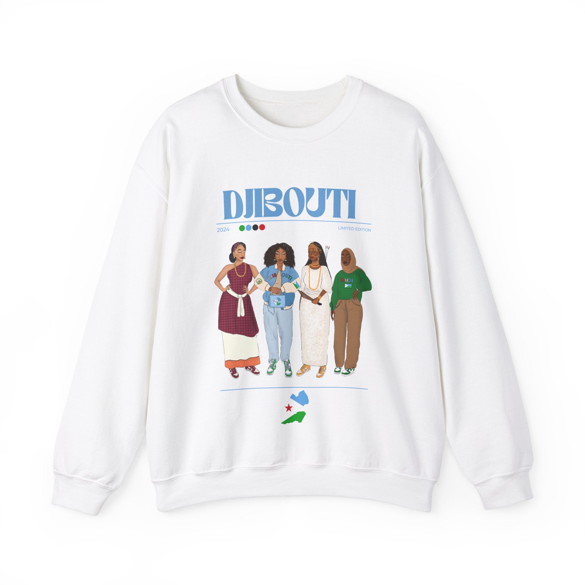 Djibouti x Streetwear Series - Crewneck Sweatshirt