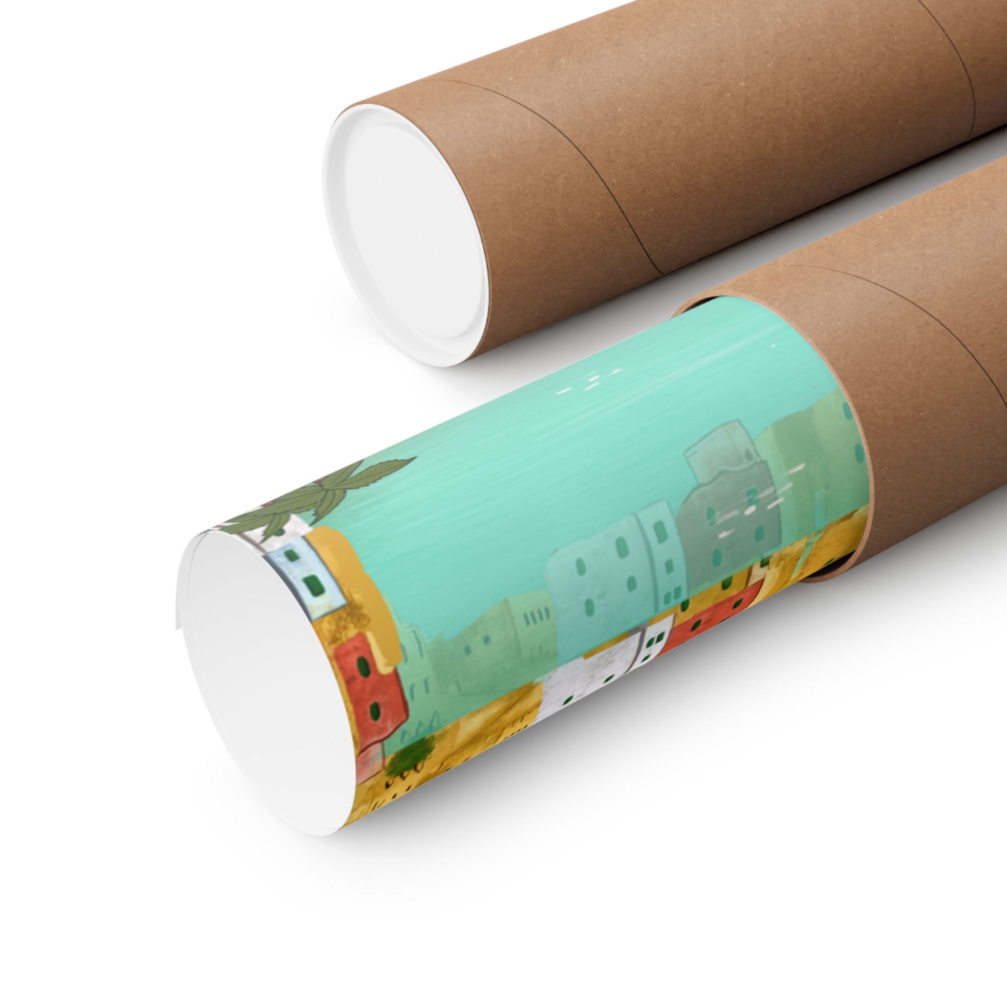 Senegal (Pink Background) - Matte Vertical Posters