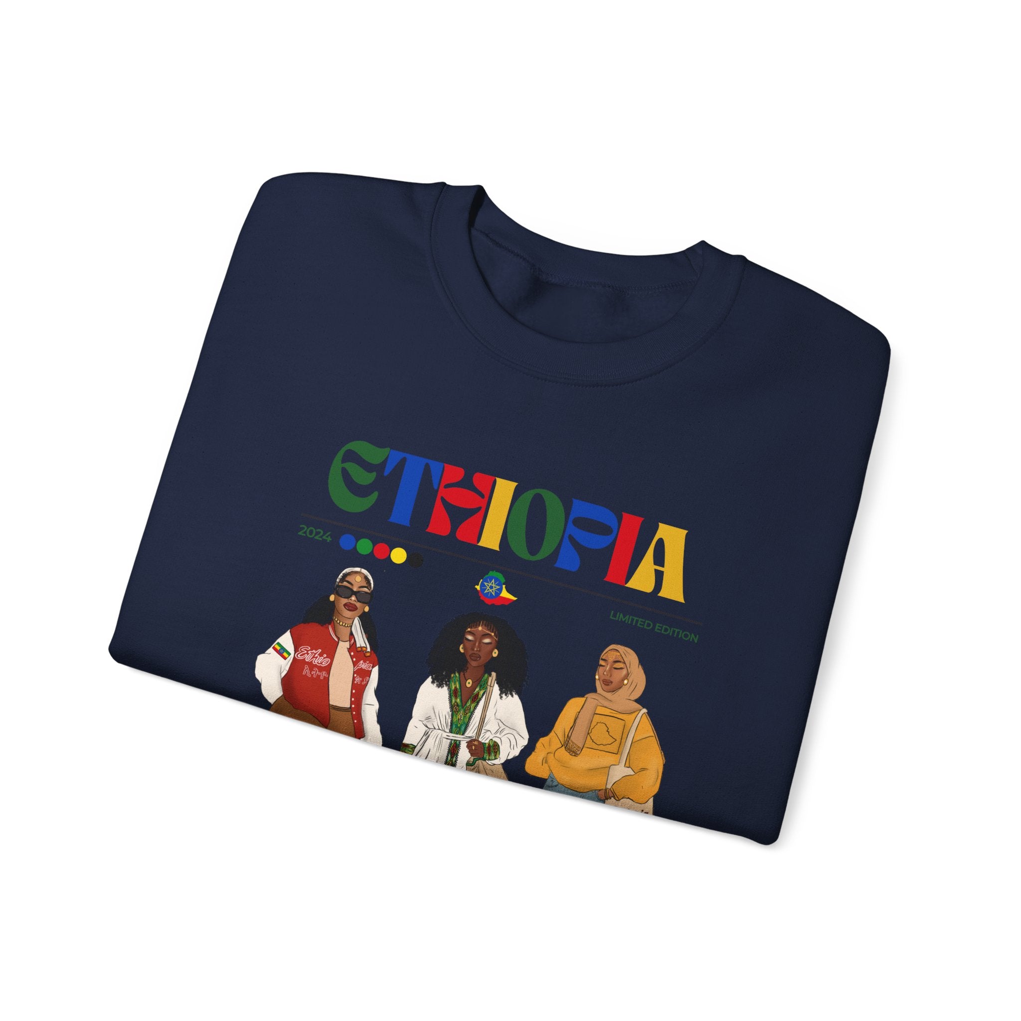 Ethiopia x Streetwear Series - Crewneck Sweatshirt
