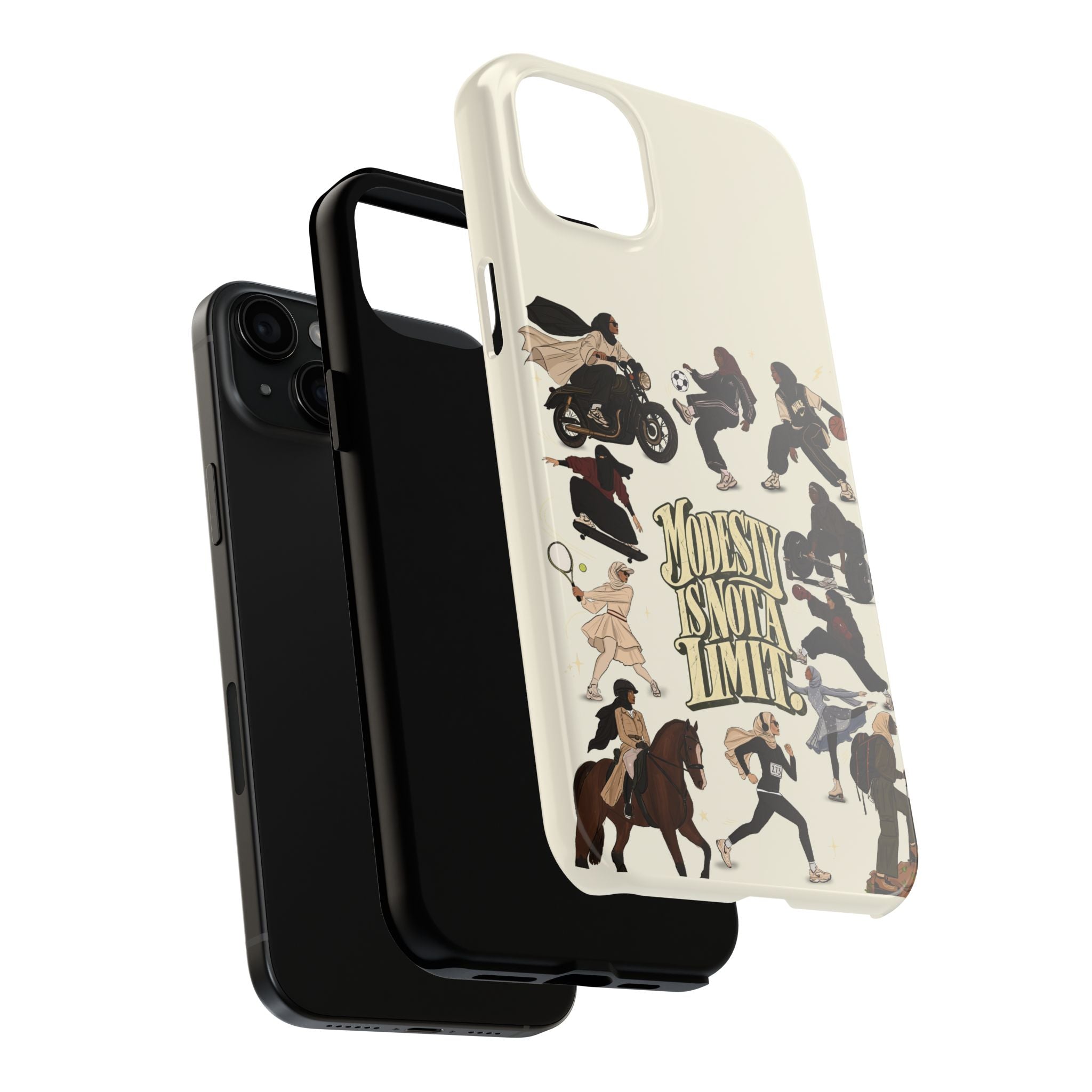 Modesty Is Not a Limit - Tough Phone Cases