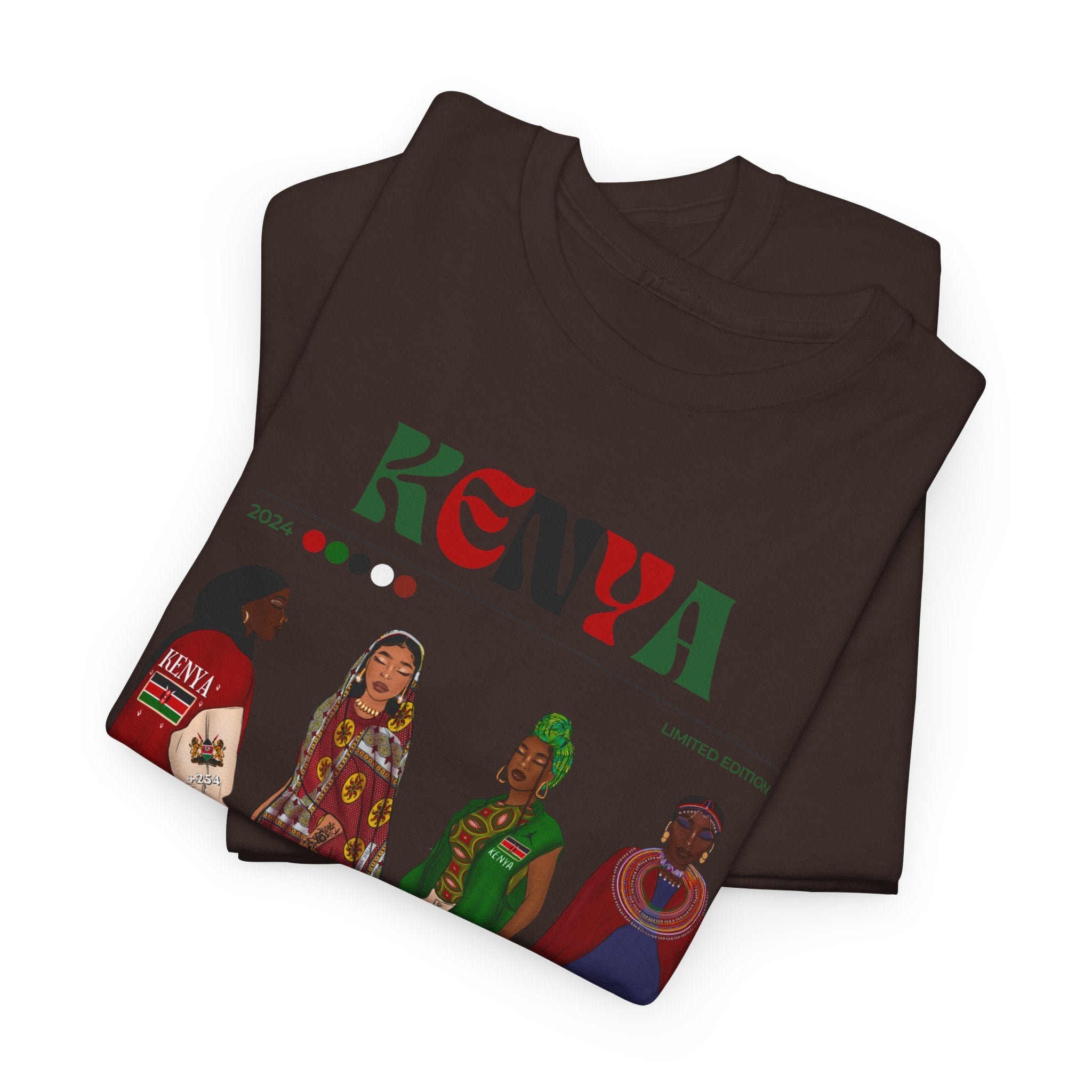 Kenya x Streetwear Series - Unisex Heavy Cotton Tee