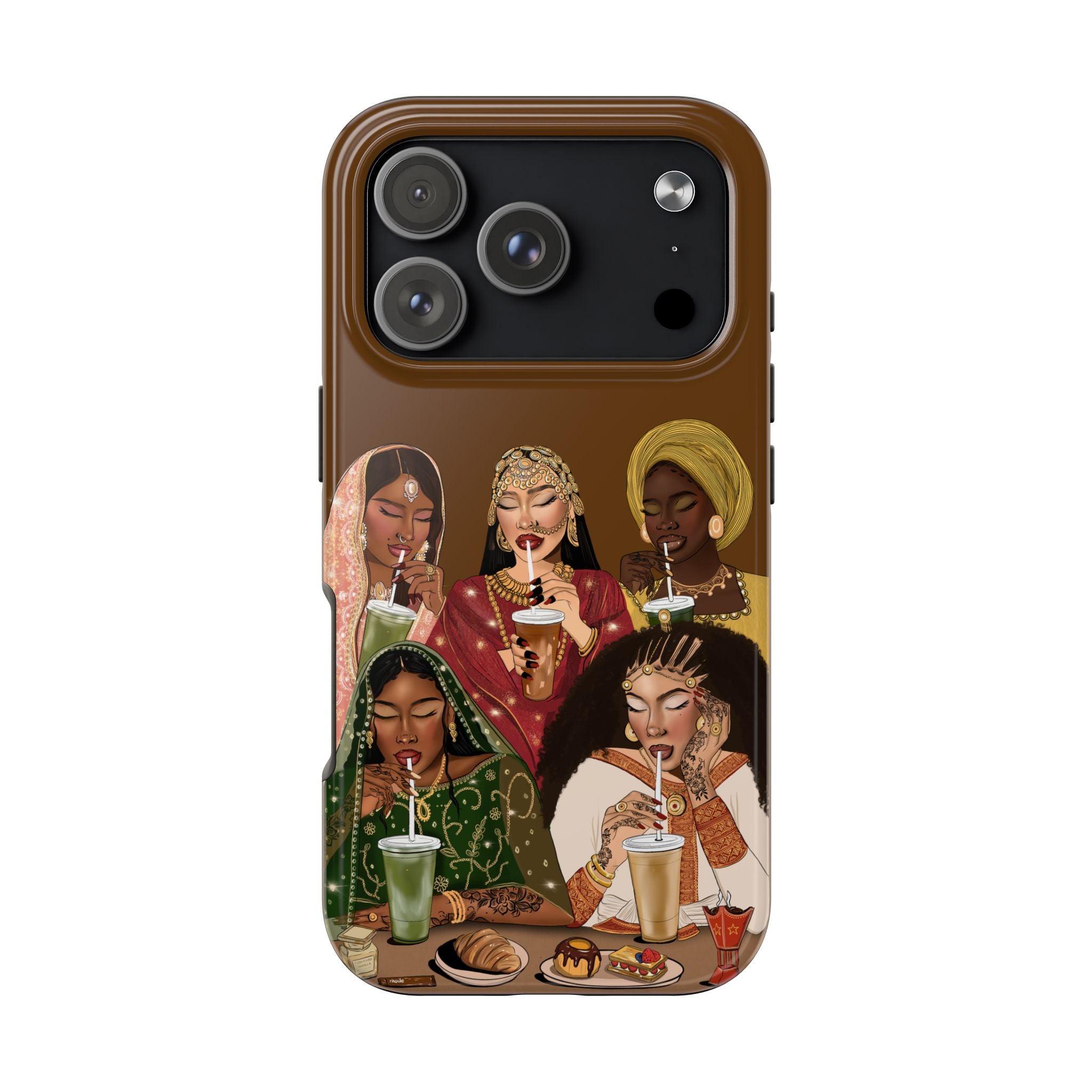 The Girls & Their Drinks - Tough Phone Cases