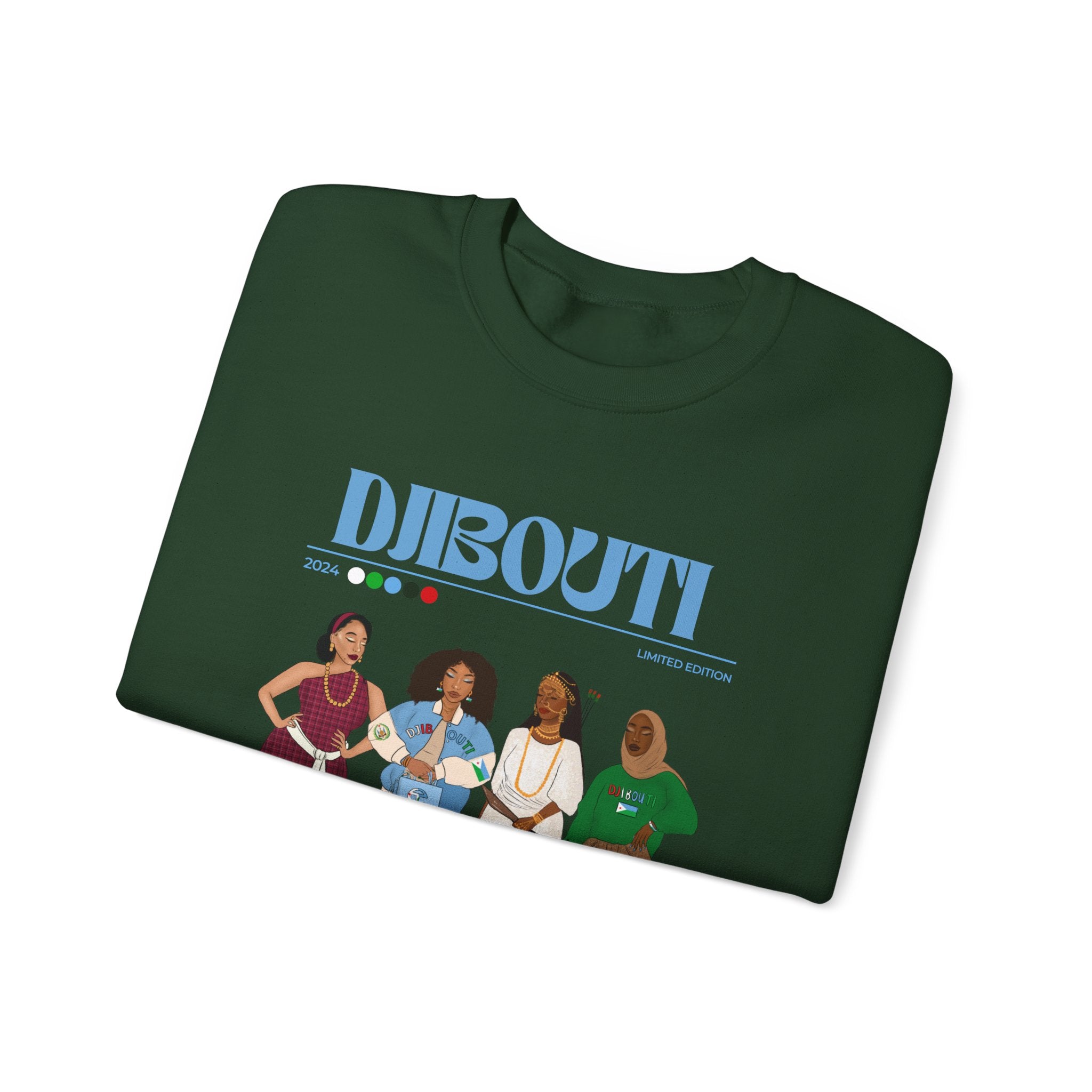 Djibouti x Streetwear Series - Crewneck Sweatshirt