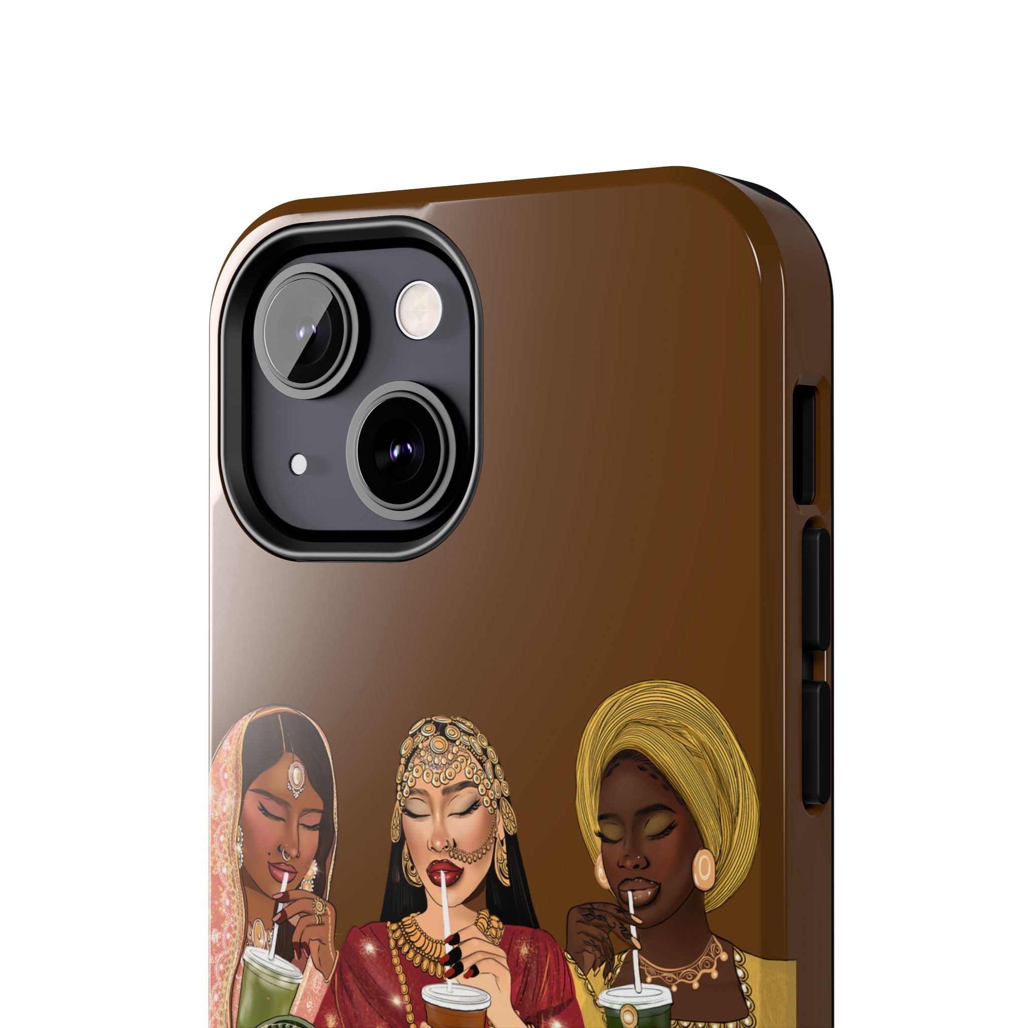 The Girls & Their Drinks - Tough Phone Cases