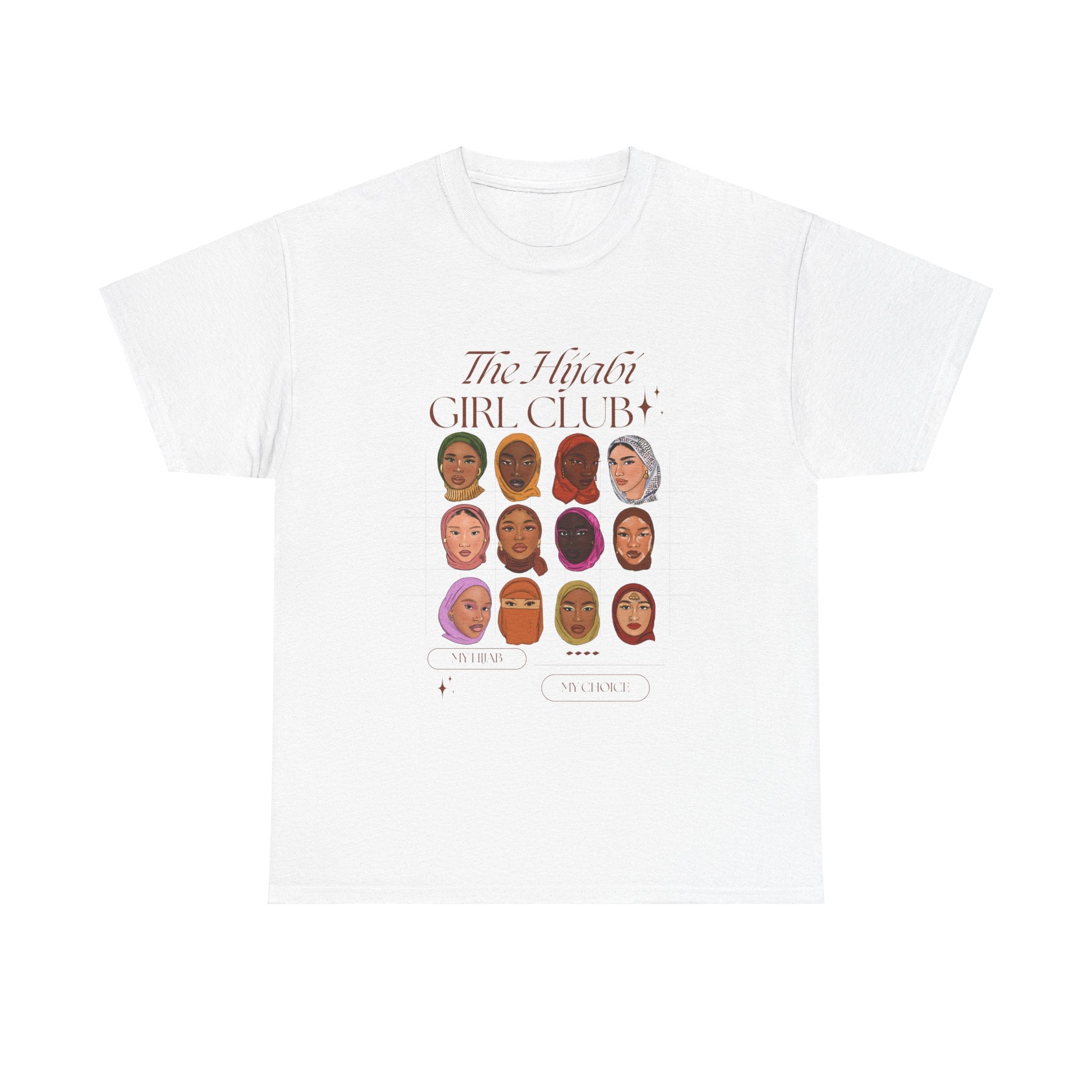 Hijabi Girls Club Vol.2 - Unisex Heavy Cotton Tee