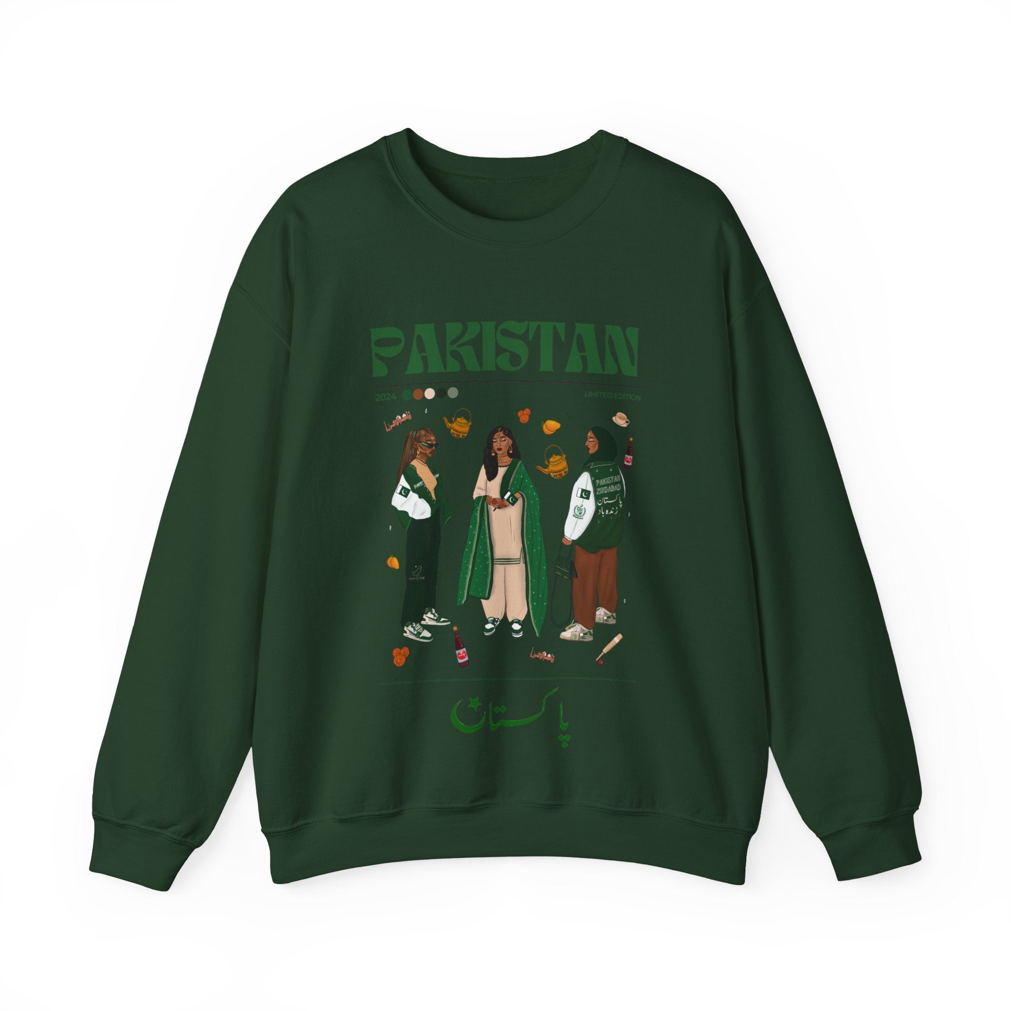 Pakistan x Streetwear Series - Crewneck Sweatshirt