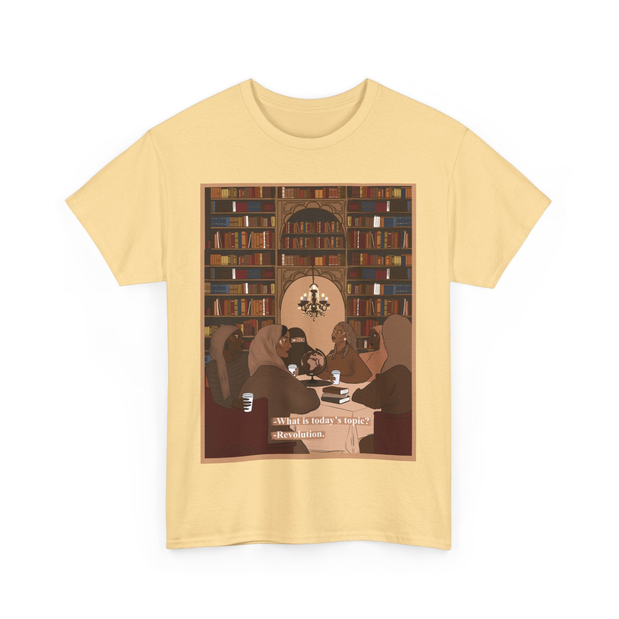 What's today's topic? Revolution - Unisex Heavy Cotton Tee