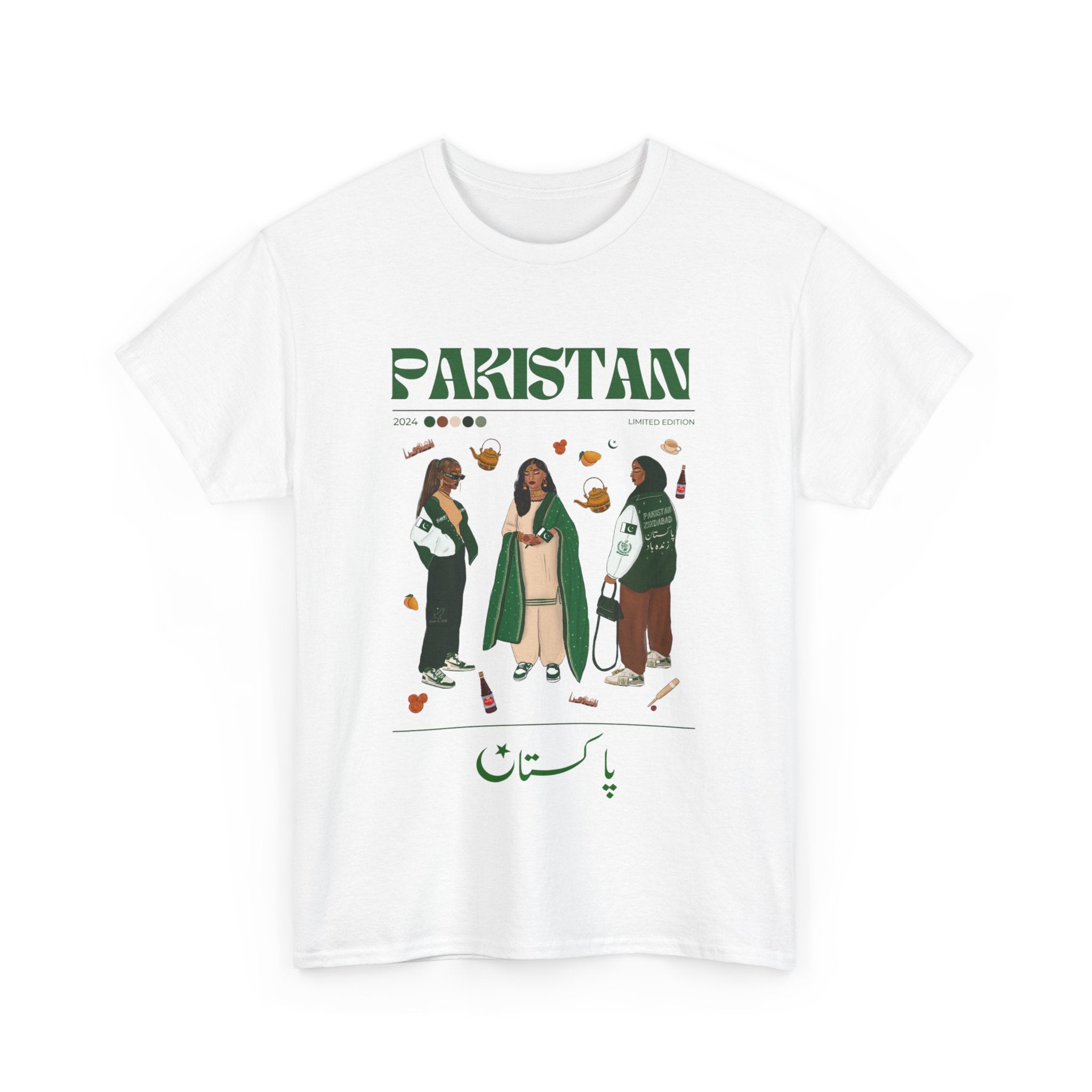 Pakistan x Streetwear Series - Unisex Heavy Cotton Tee