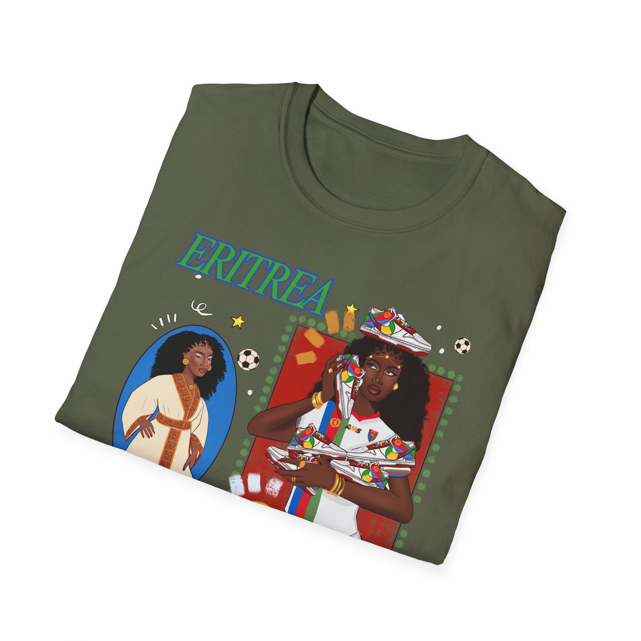 Eritrea FIFA World Cup Exclusive - Unisex Softstyle T-Shirt