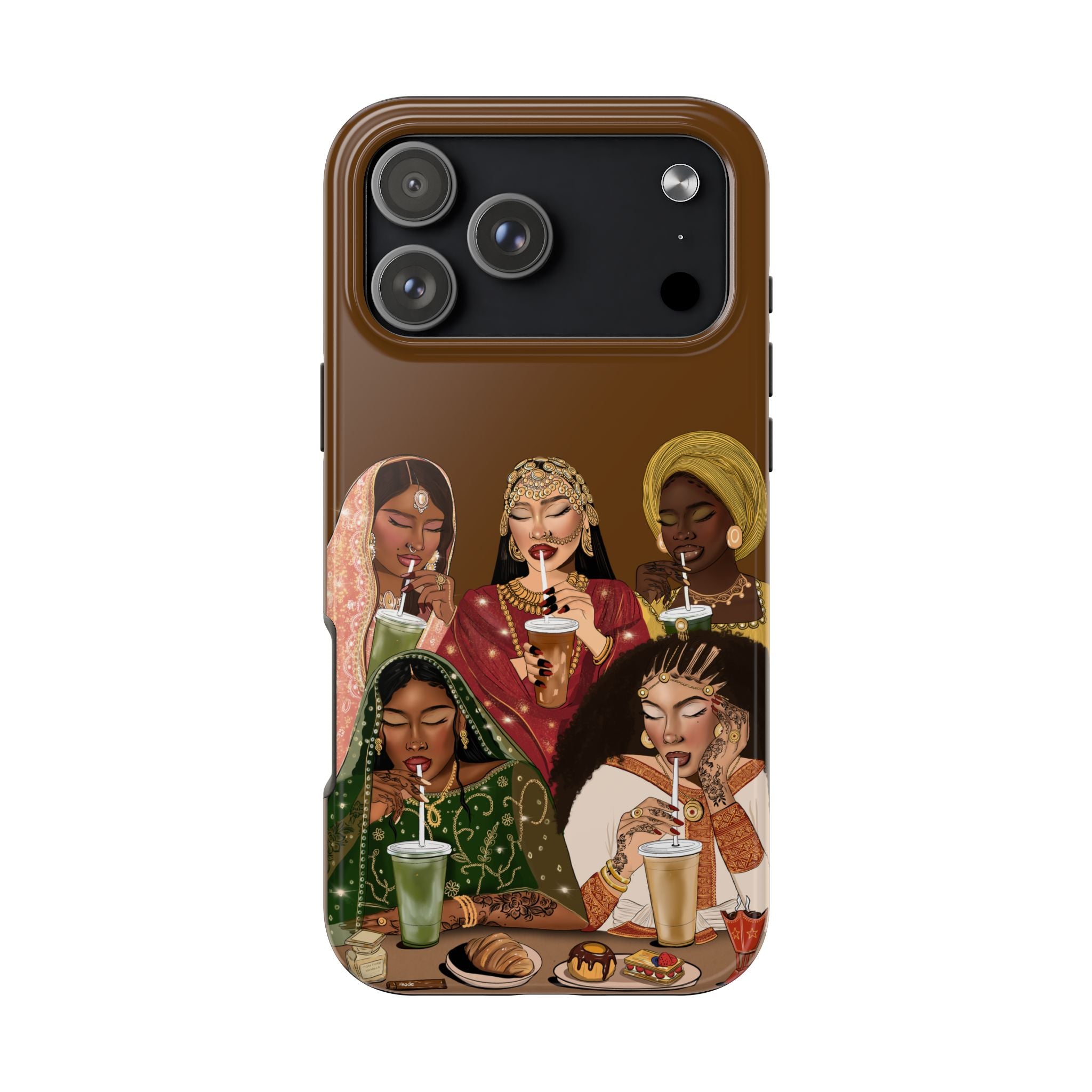 The Girls & Their Drinks - Tough Phone Cases