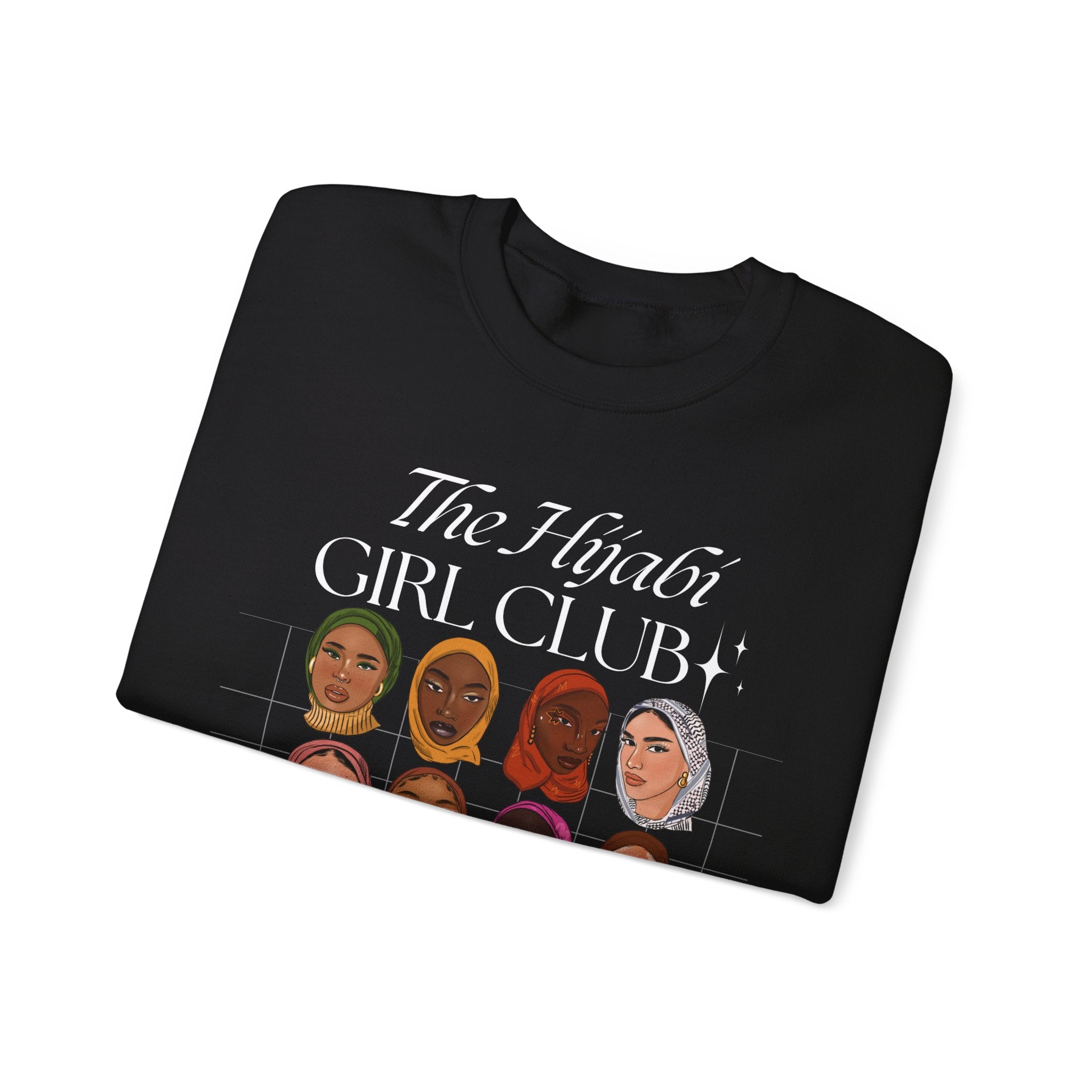 Hijabi Girl Club Vol. 2 - Crewneck Sweatshirt