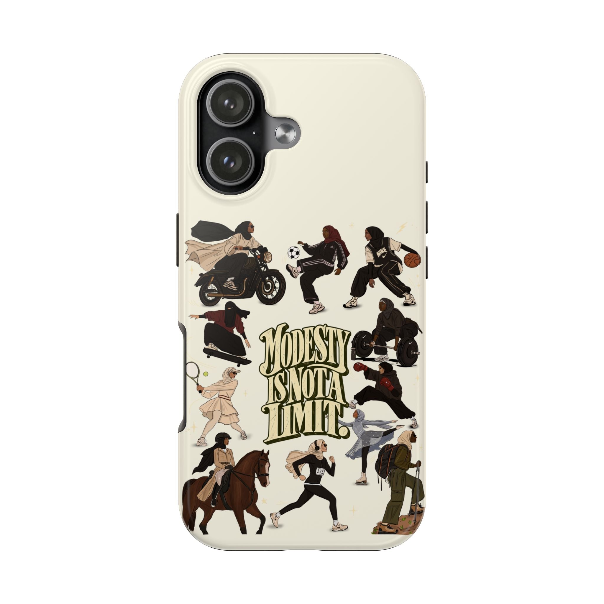 Modesty Is Not a Limit - Tough Phone Cases