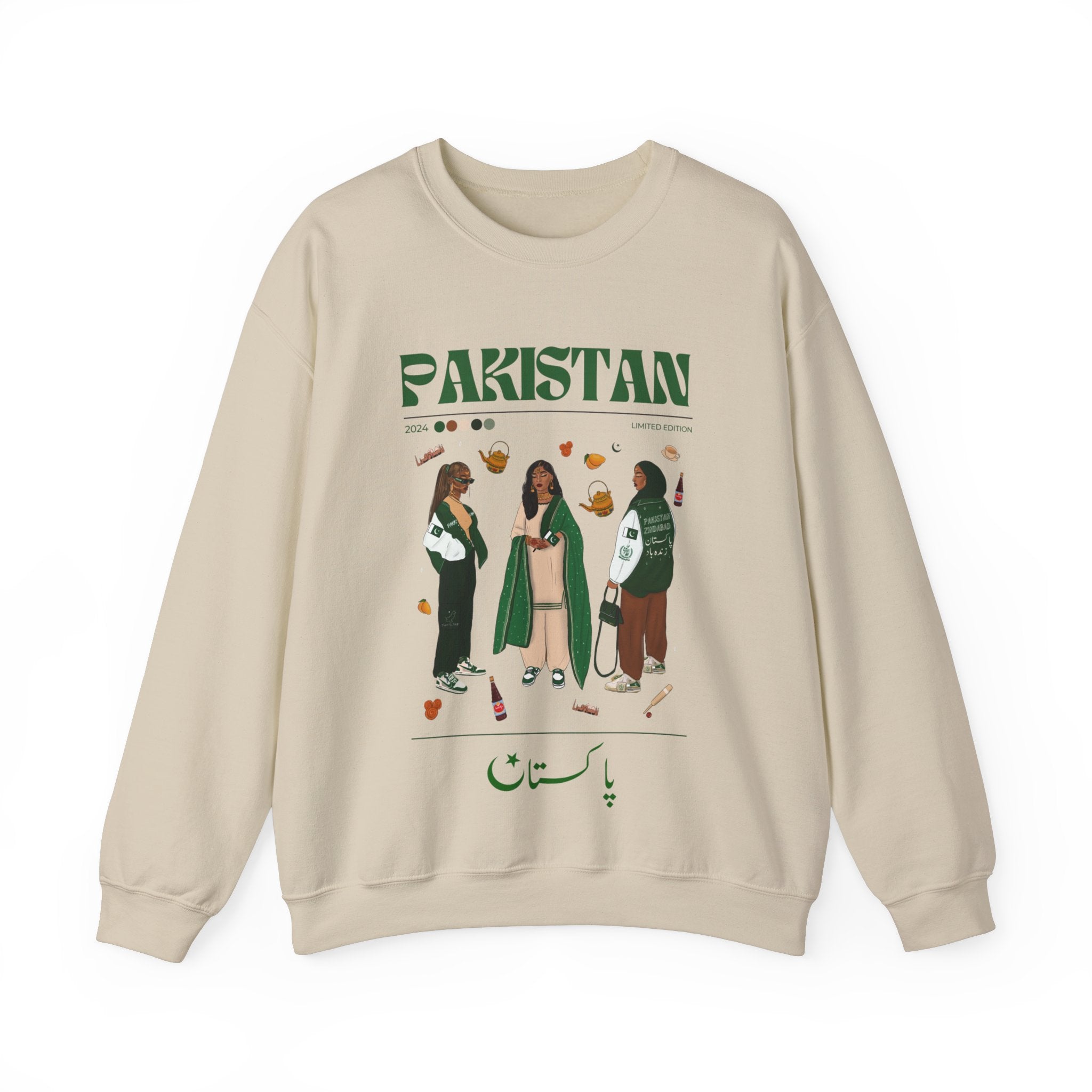Pakistan x Streetwear Series - Crewneck Sweatshirt