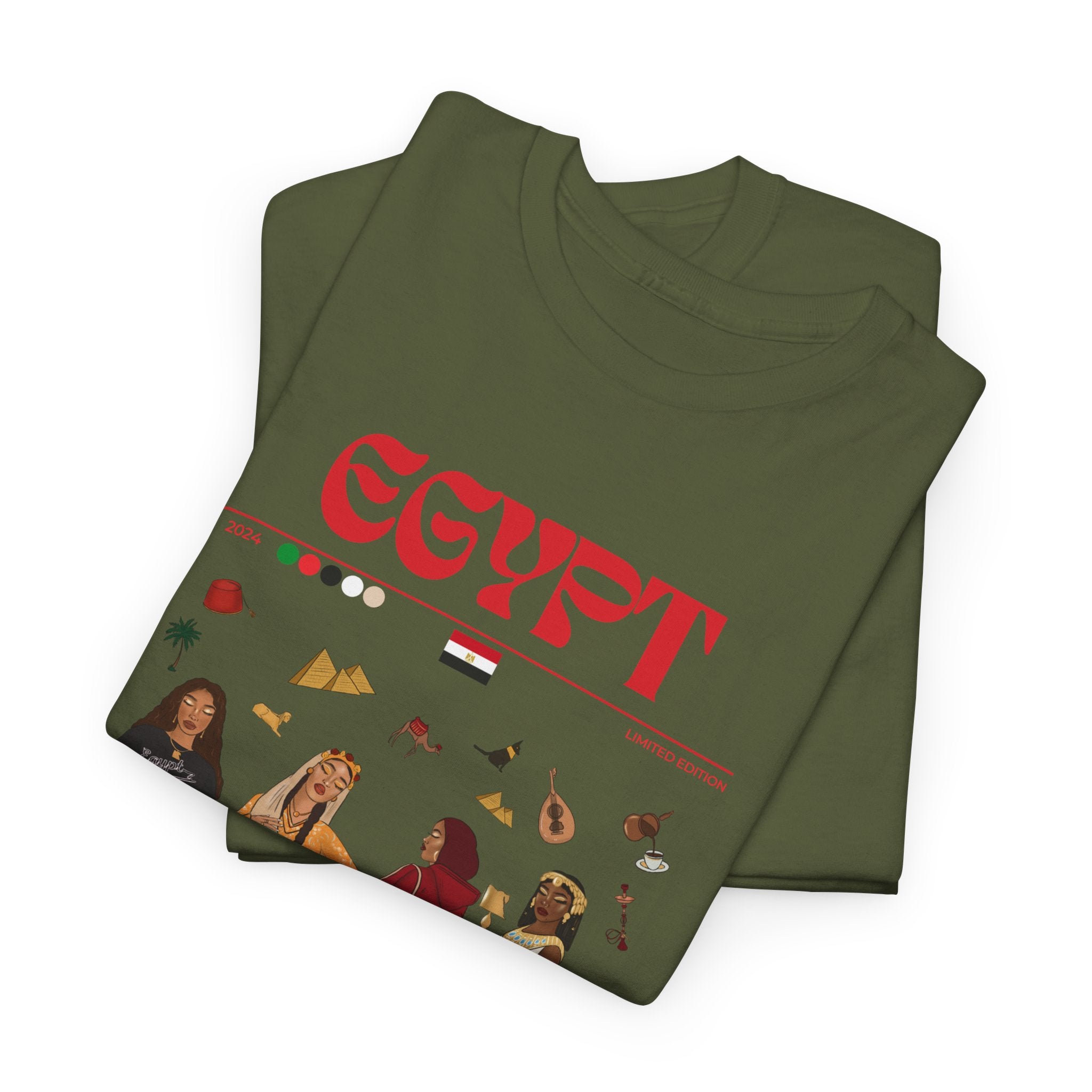 Egypt x Streetwear Series - Unisex Heavy Cotton Tee
