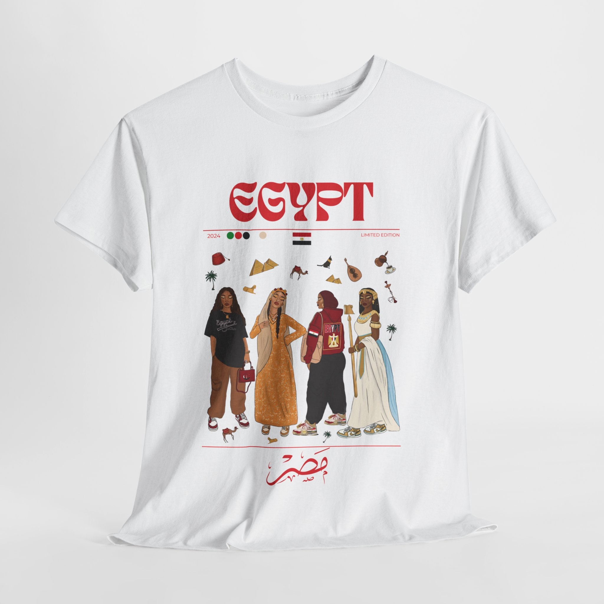 Egypt x Streetwear Series - Unisex Heavy Cotton Tee