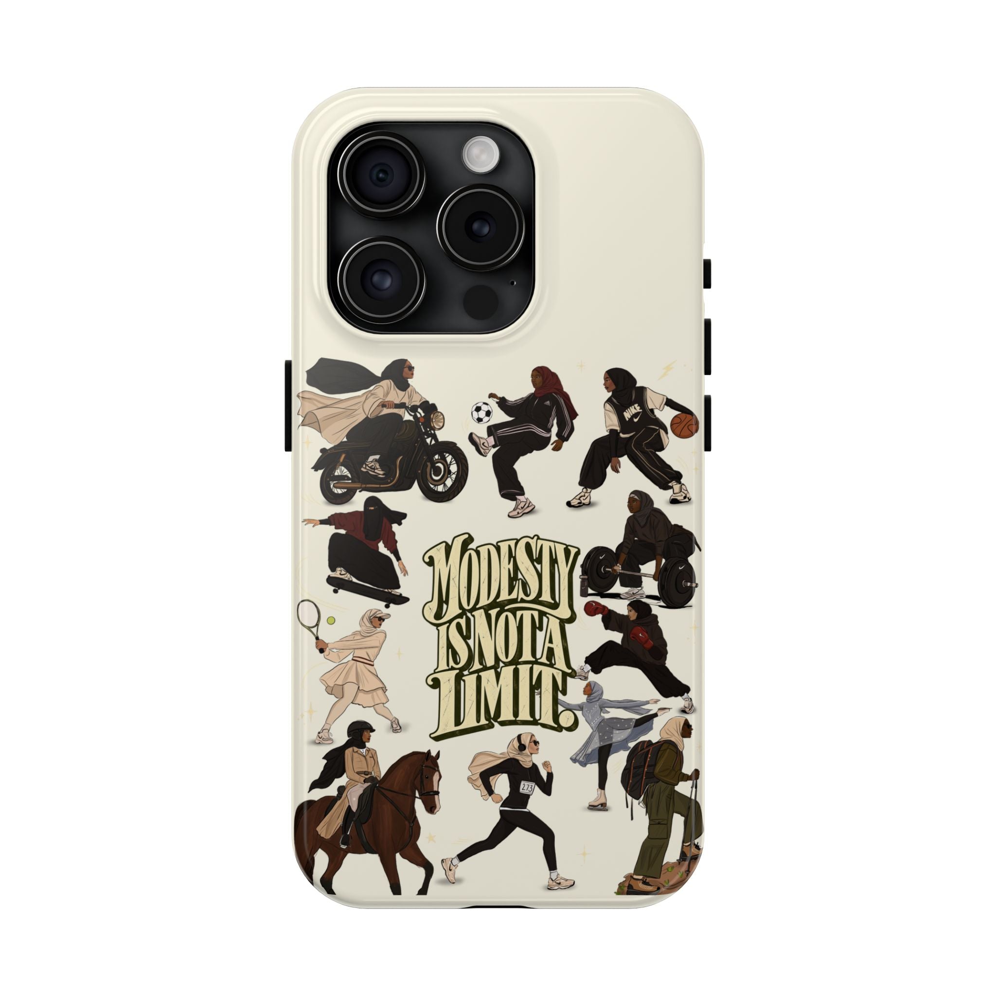 Modesty Is Not a Limit - Tough Phone Cases