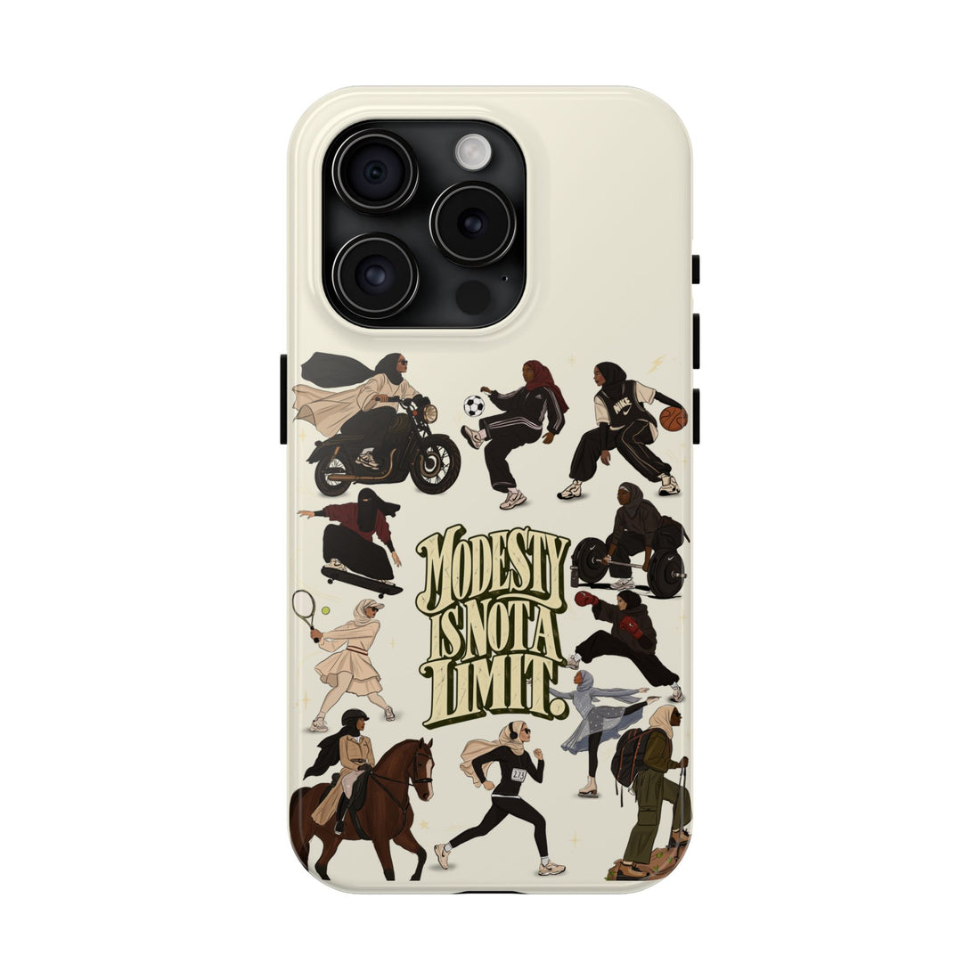 Modesty Is Not a Limit - Tough Phone Cases