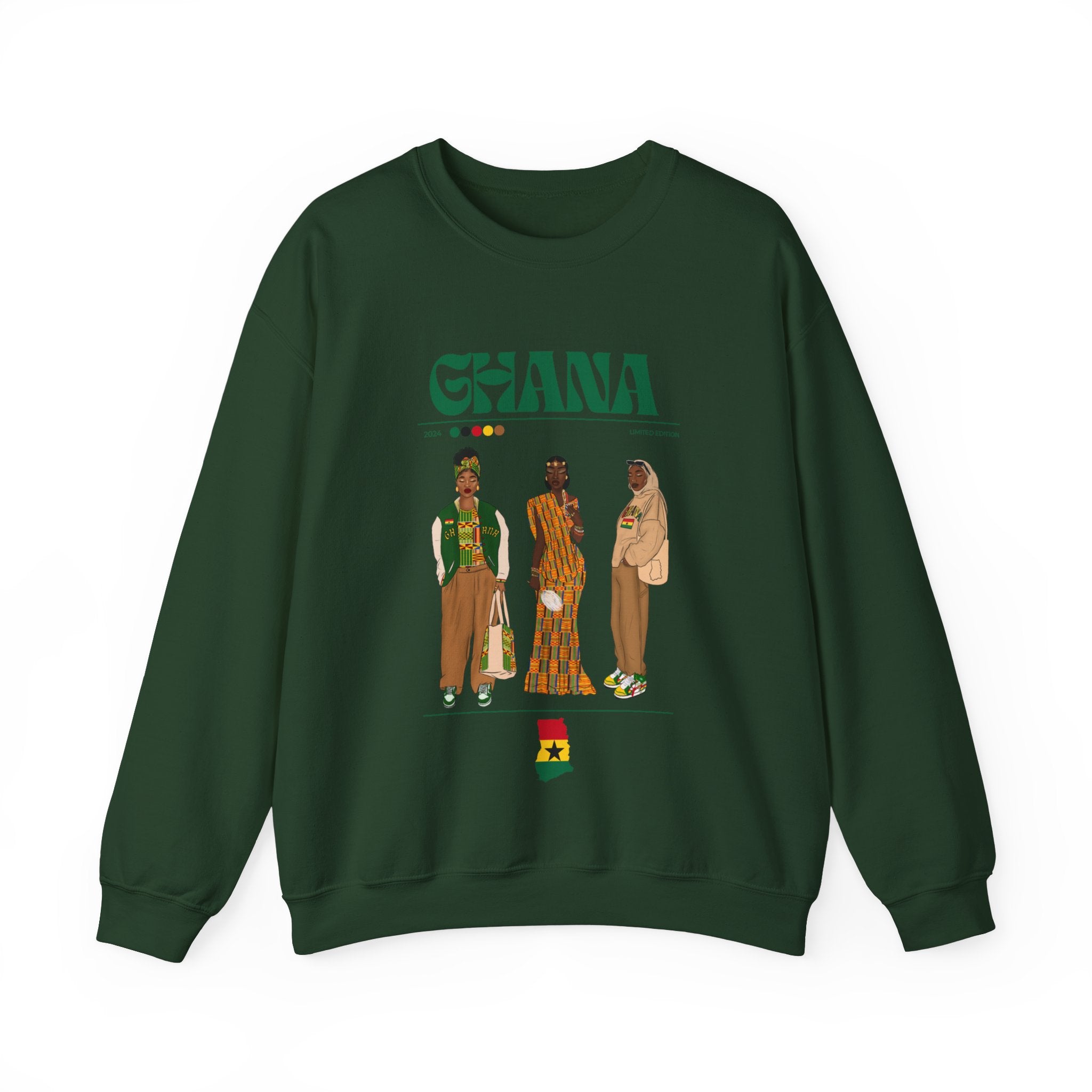 Ghana x Streetwear Series -  Crewneck Sweatshirt