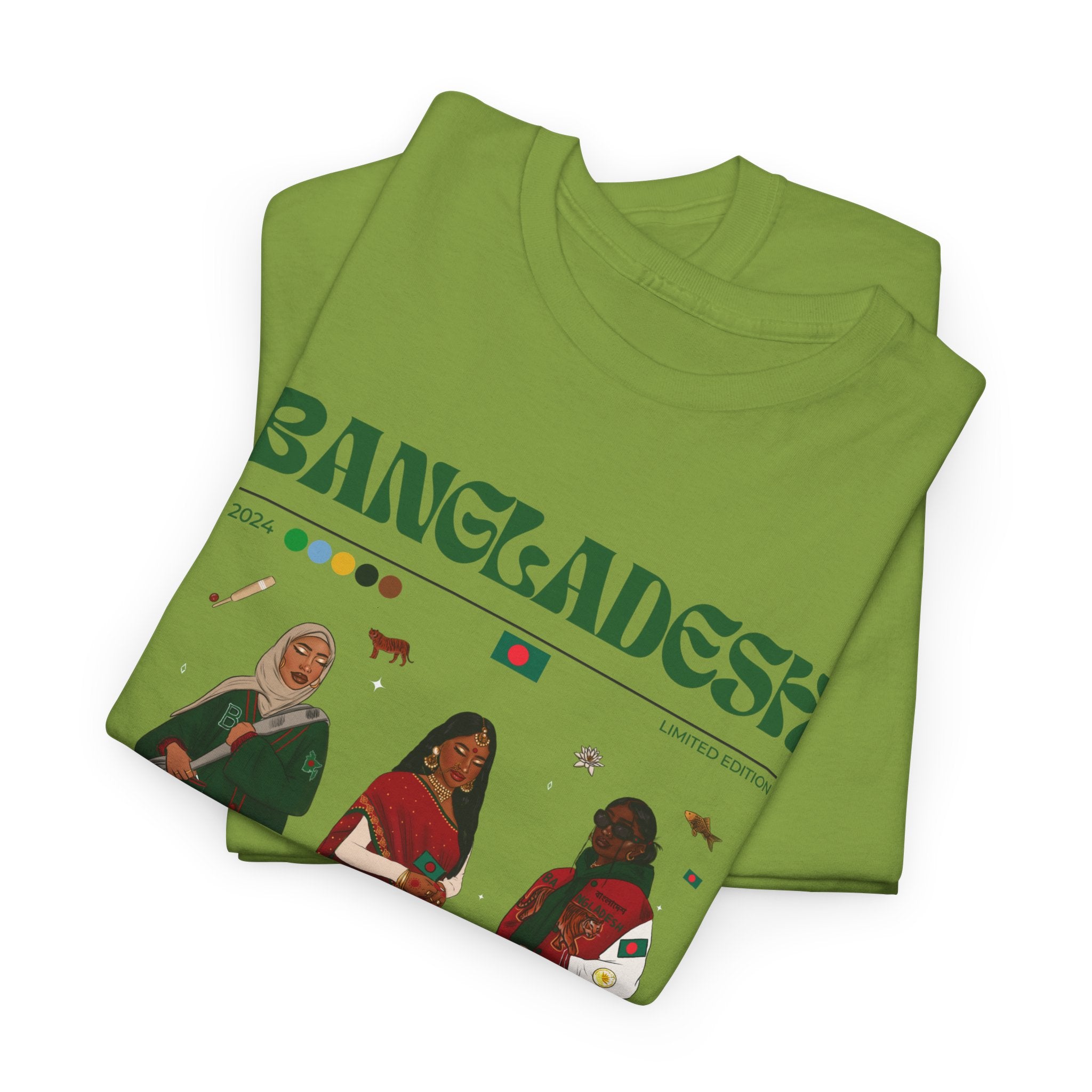 Bangladesh x Streetwear Series - Unisex Heavy Cotton Tee