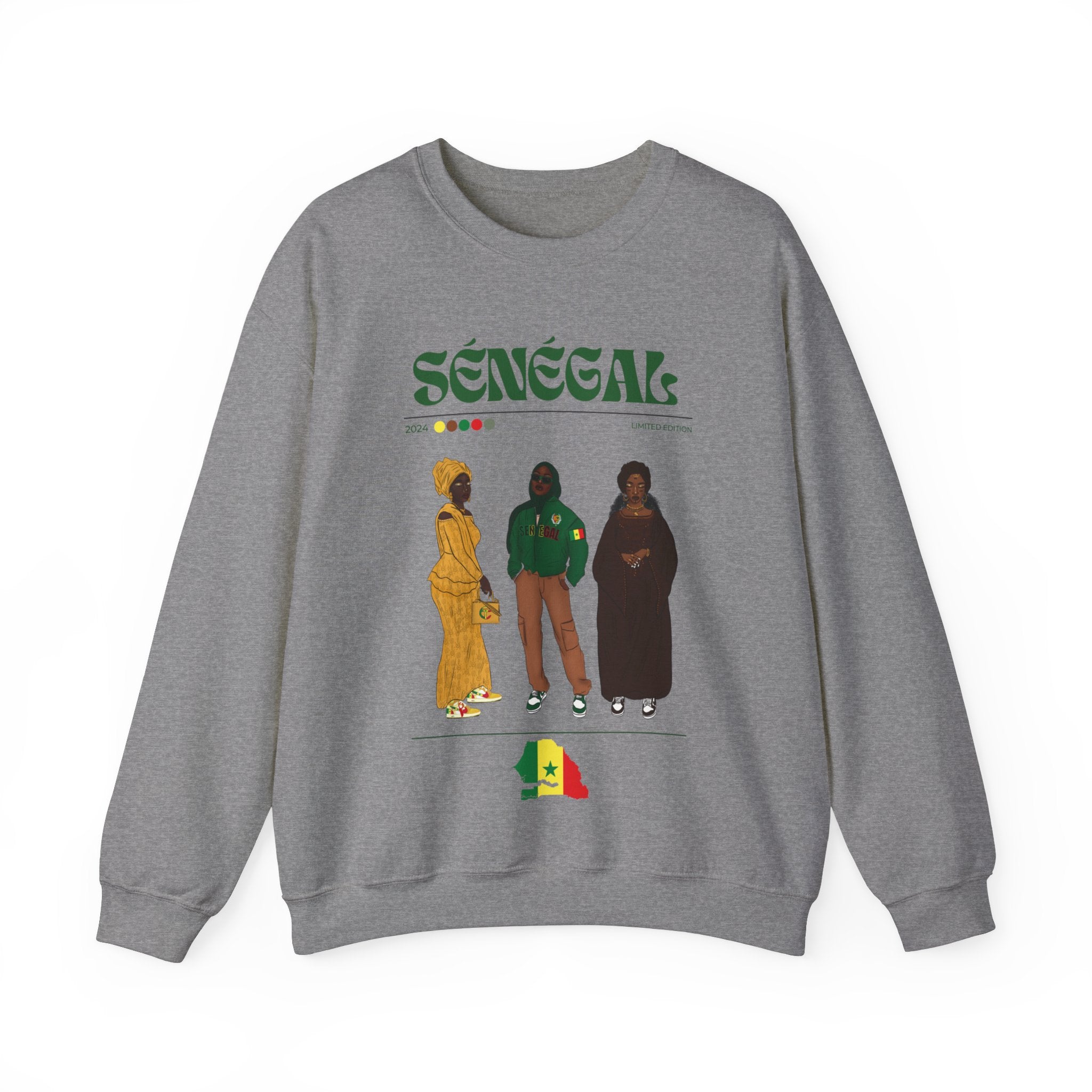 Senegal x Streetwear Series - Crewneck Sweatshirt