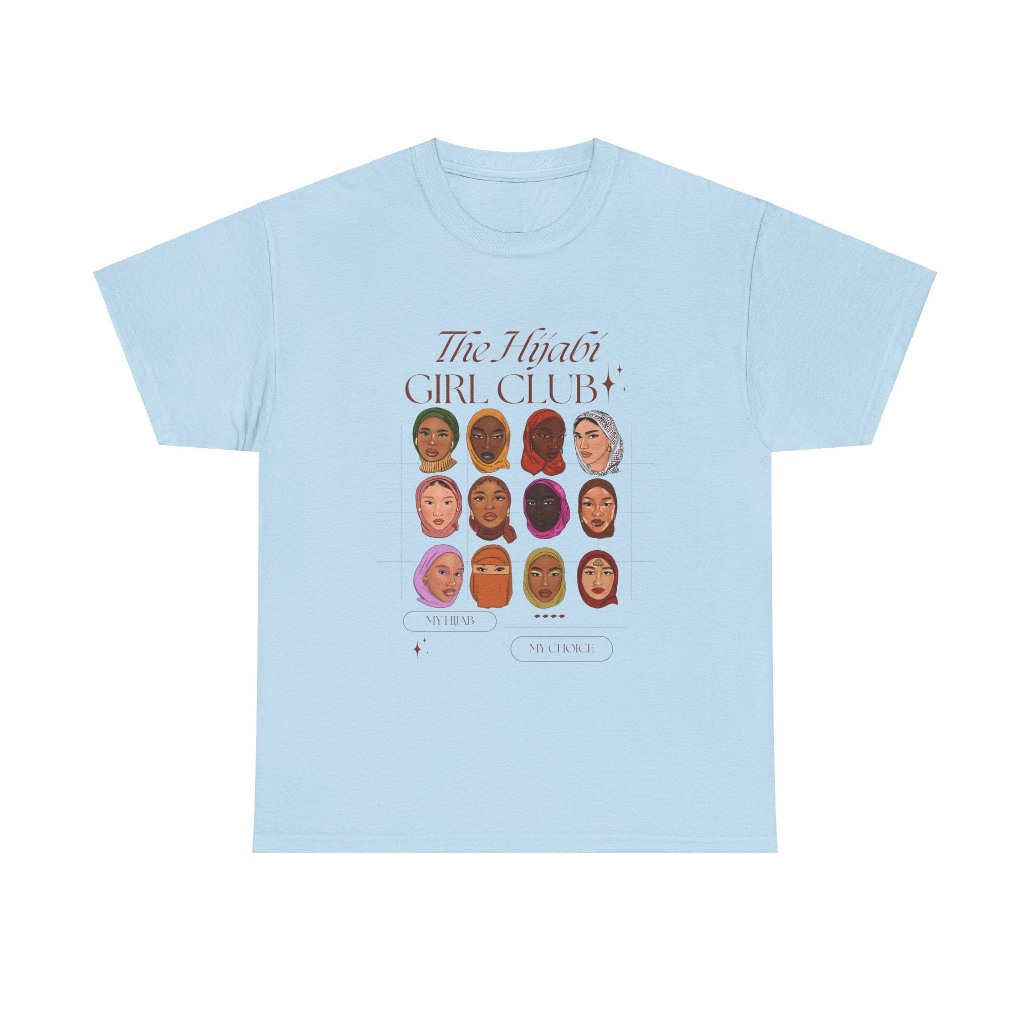 Hijabi Girls Club Vol.2 - Unisex Heavy Cotton Tee