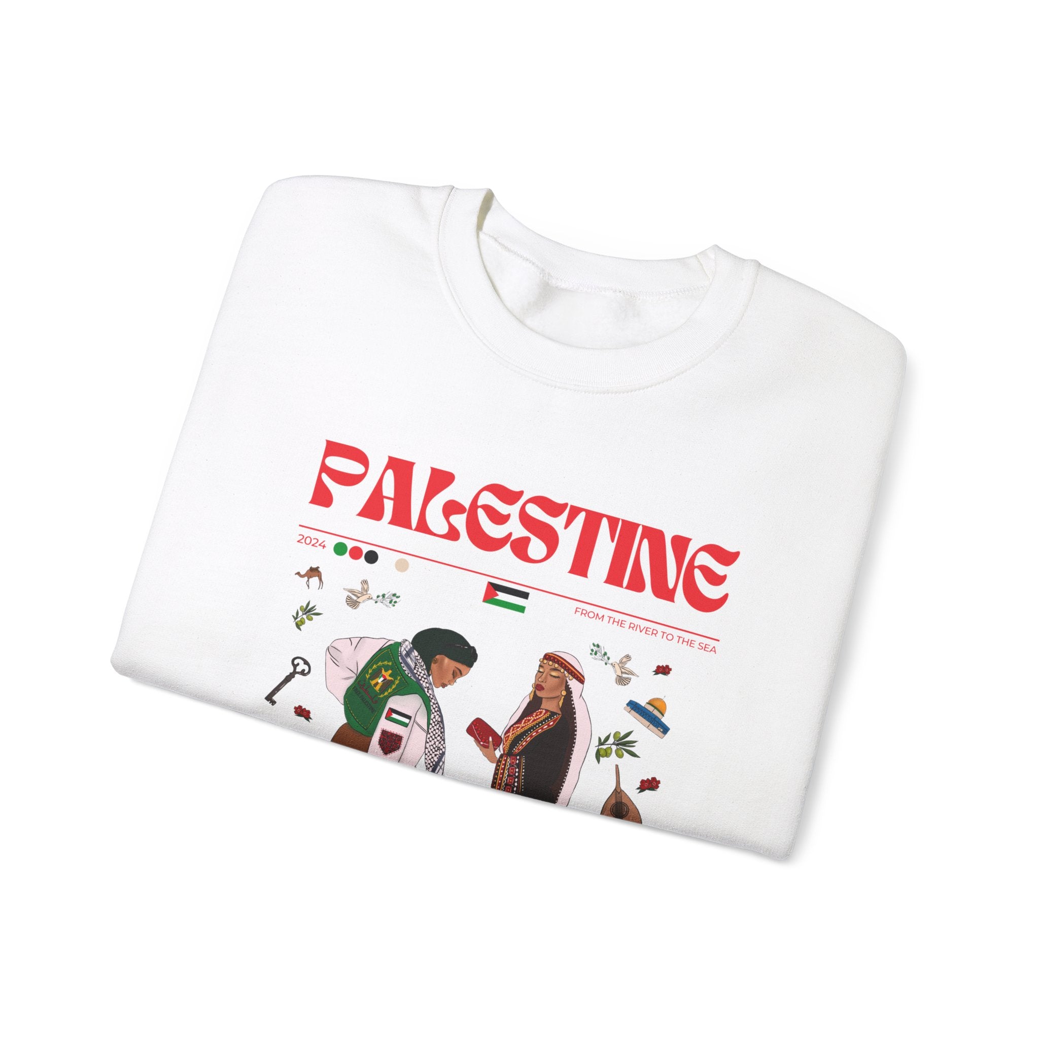 Palestine x Streetwear Series - Crewneck Sweatshirt