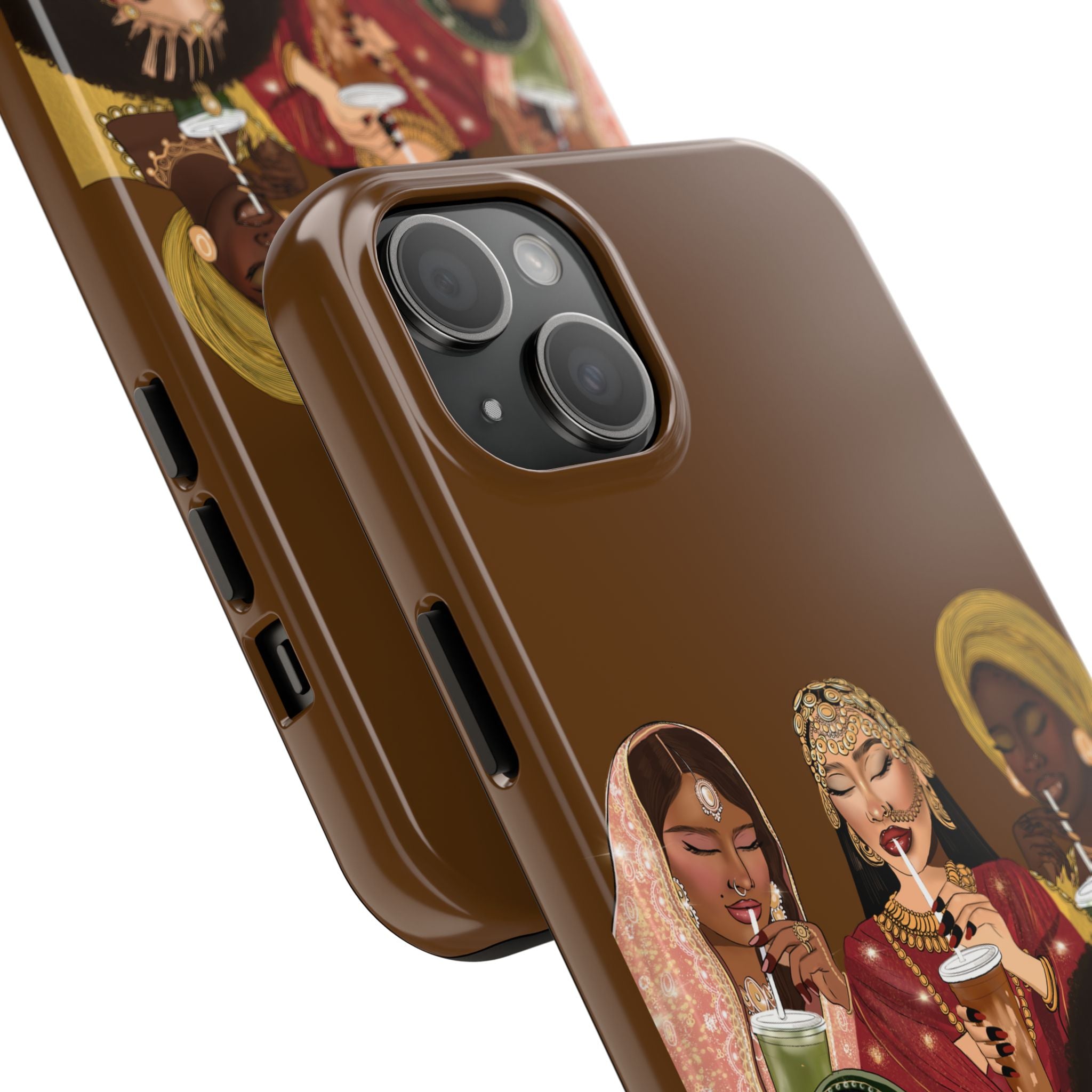 The Girls & Their Drinks - Tough Phone Cases